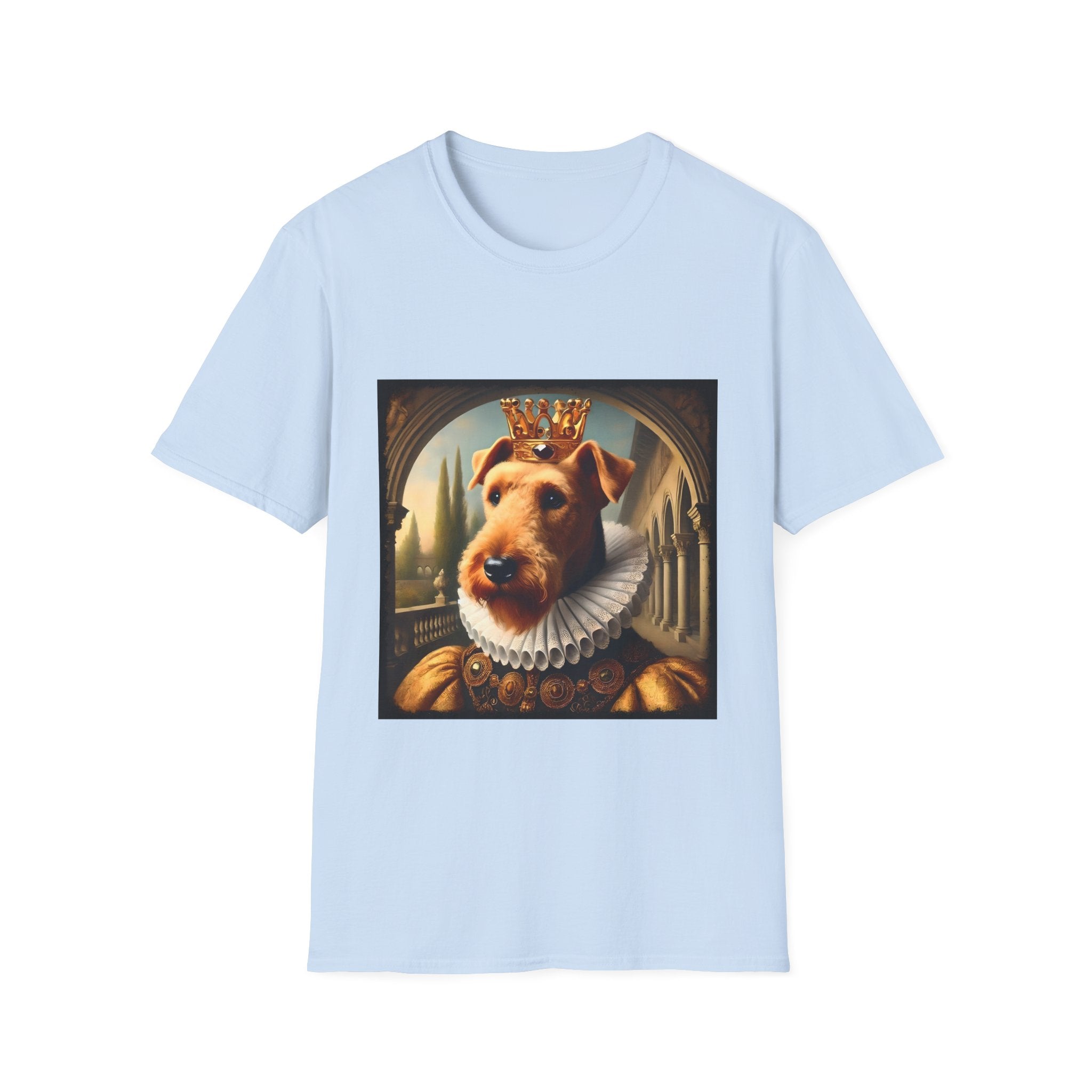 Airedale Terrier Crowned Gent | Unisex Dog T-Shirt