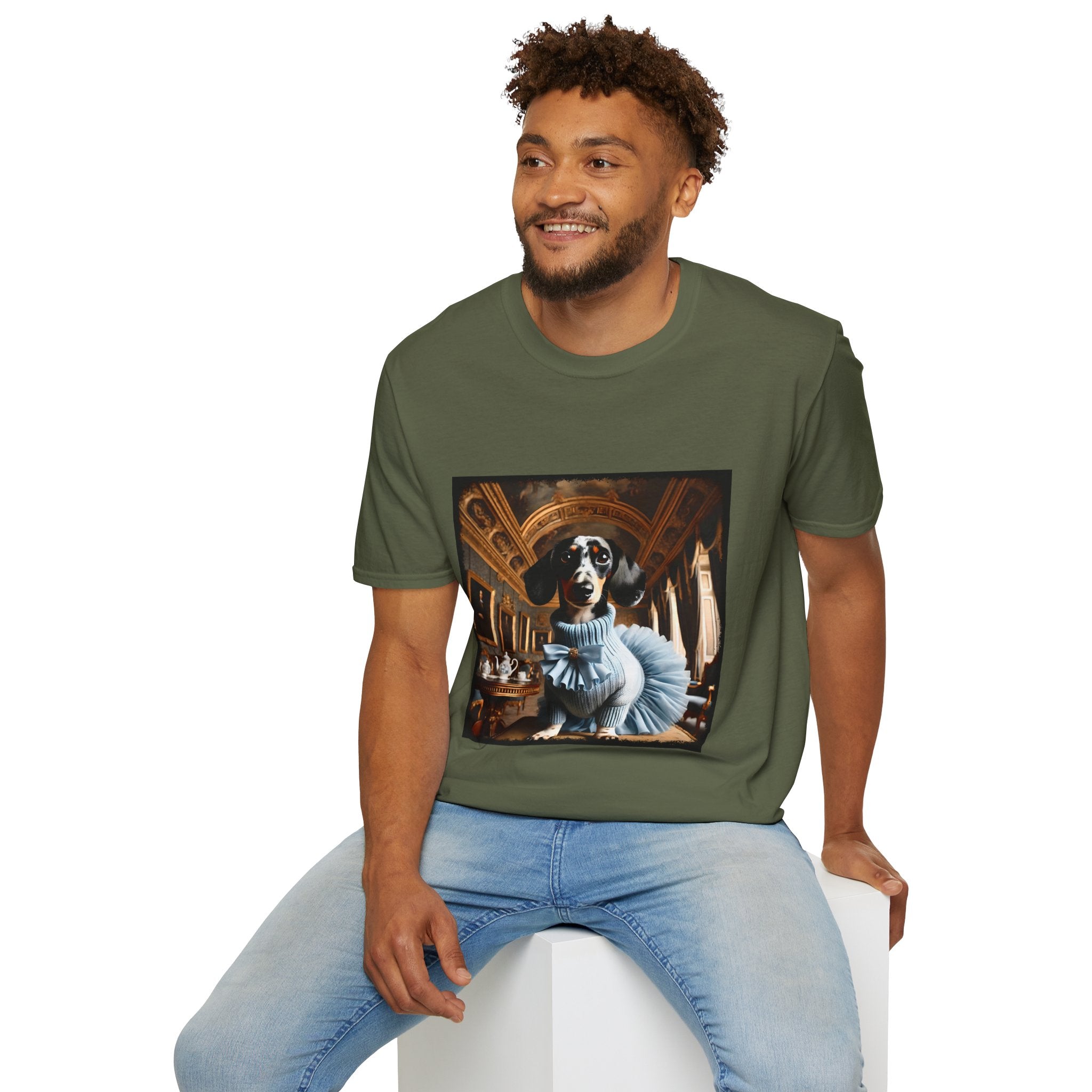 Dachshund Royal Runaway | Unisex Dog T-Shirt
