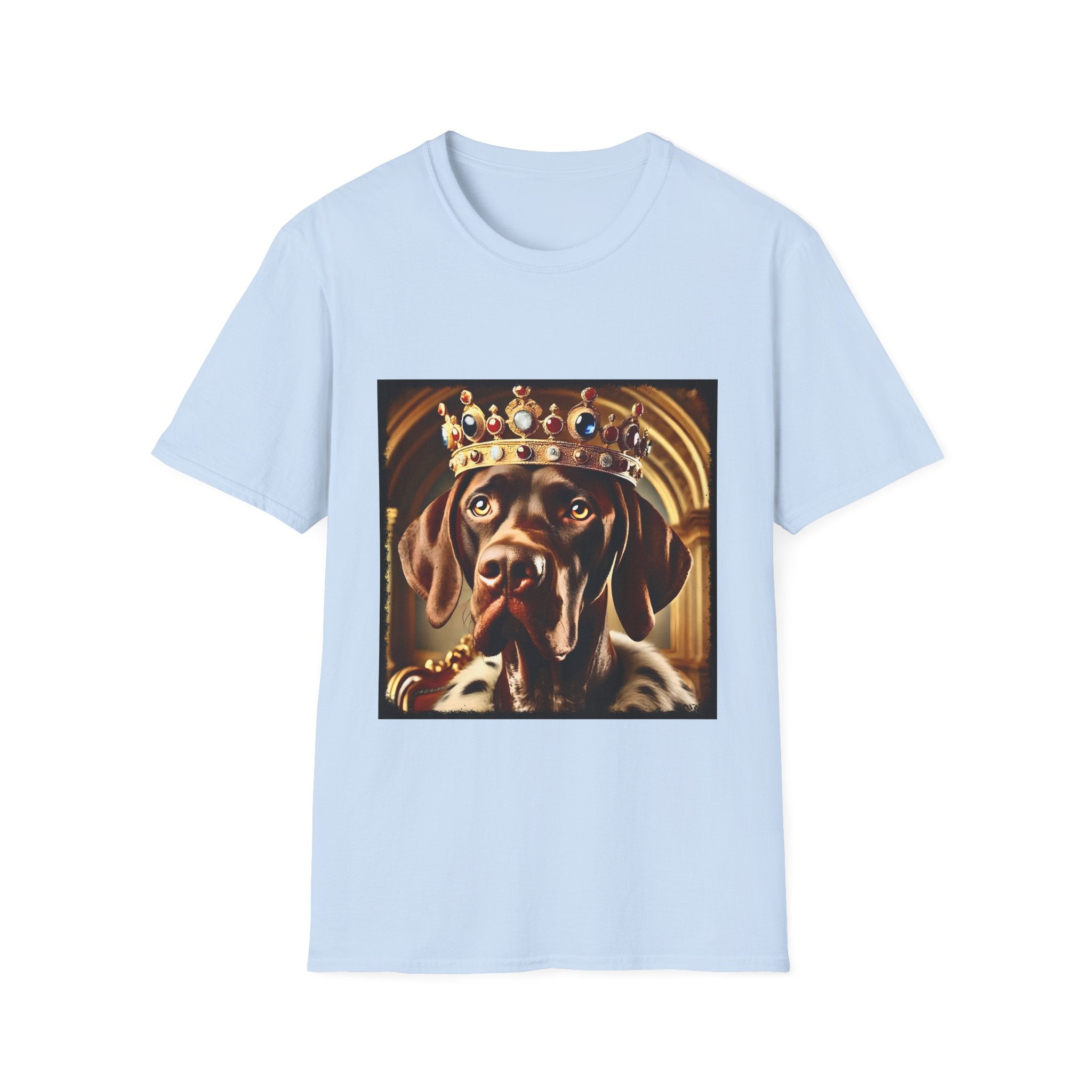 German Shorthaired Pointer Royal King | Unisex Dog T-Shirt