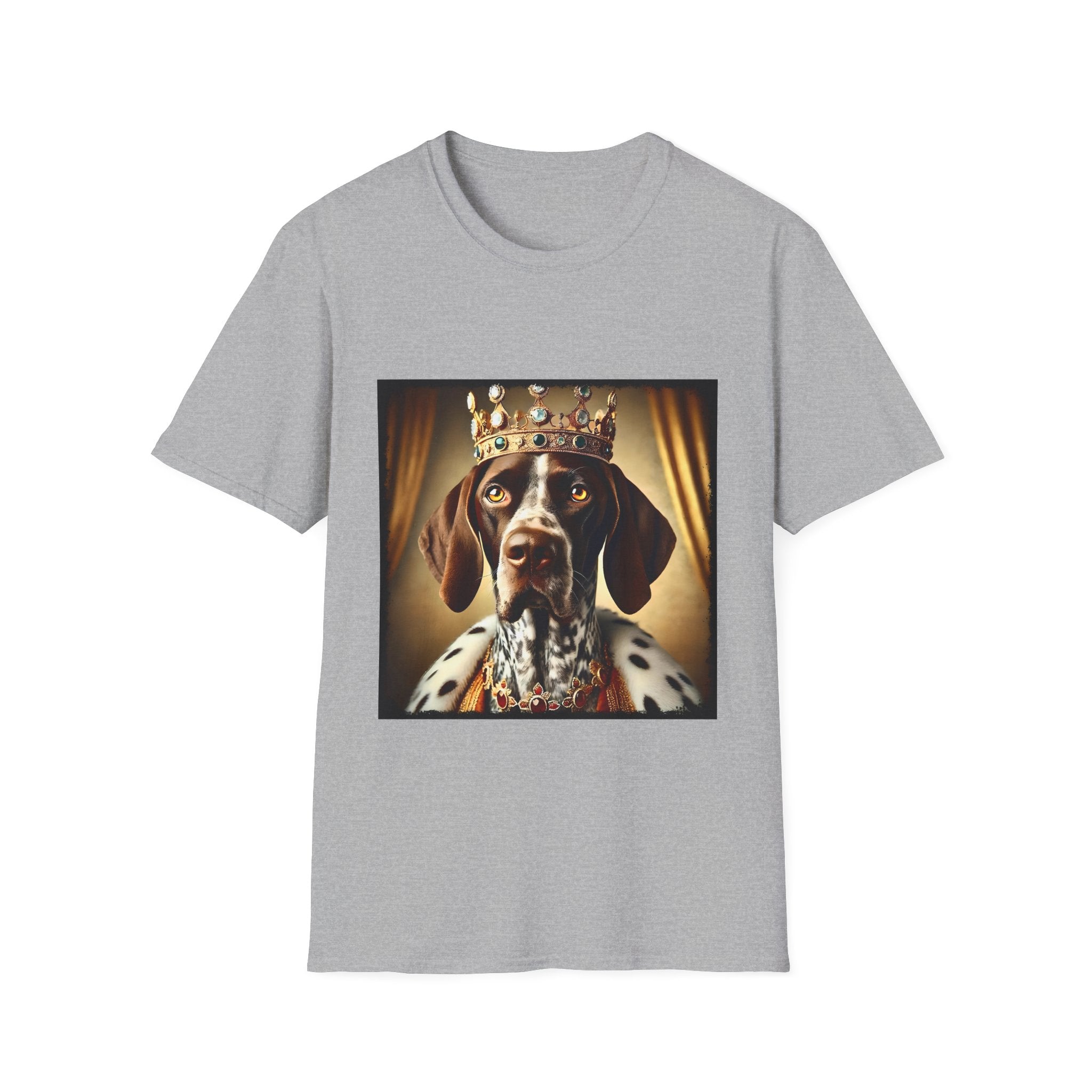 German Shorthaired Pointer Royal Icon | Unisex Dog T-Shirt