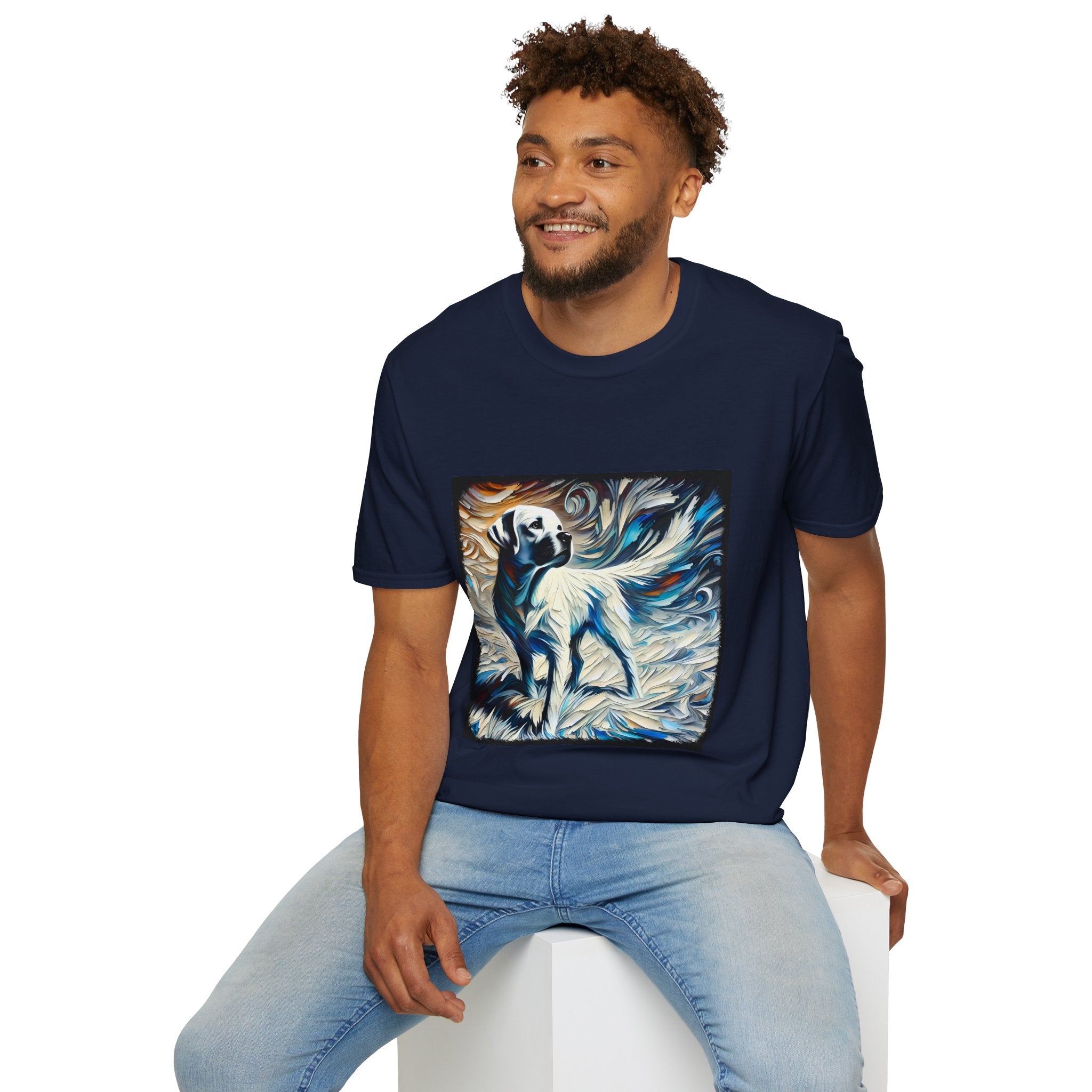 Labrador Retriever Snow Swirl | Unisex Dog T-Shirt