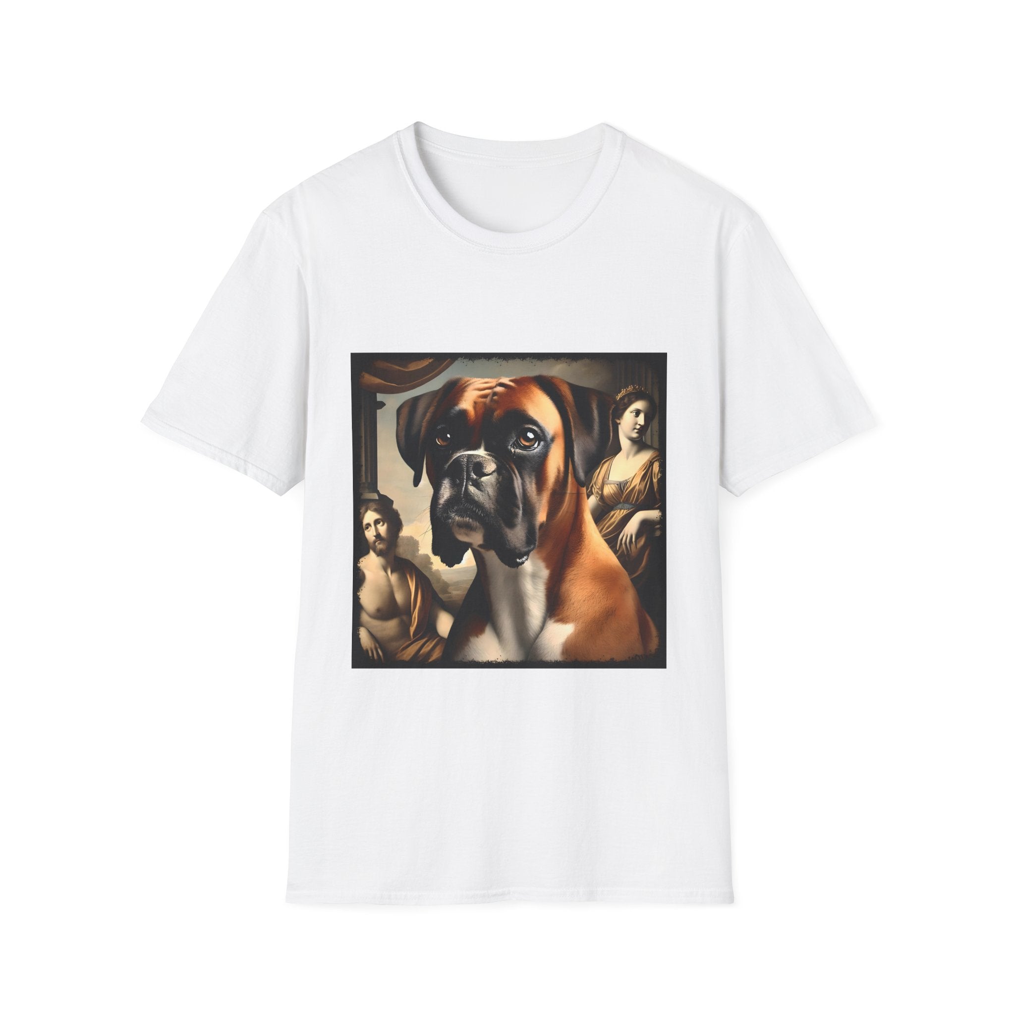 Boxer Posh Portrait | Unisex Dog T-Shirt