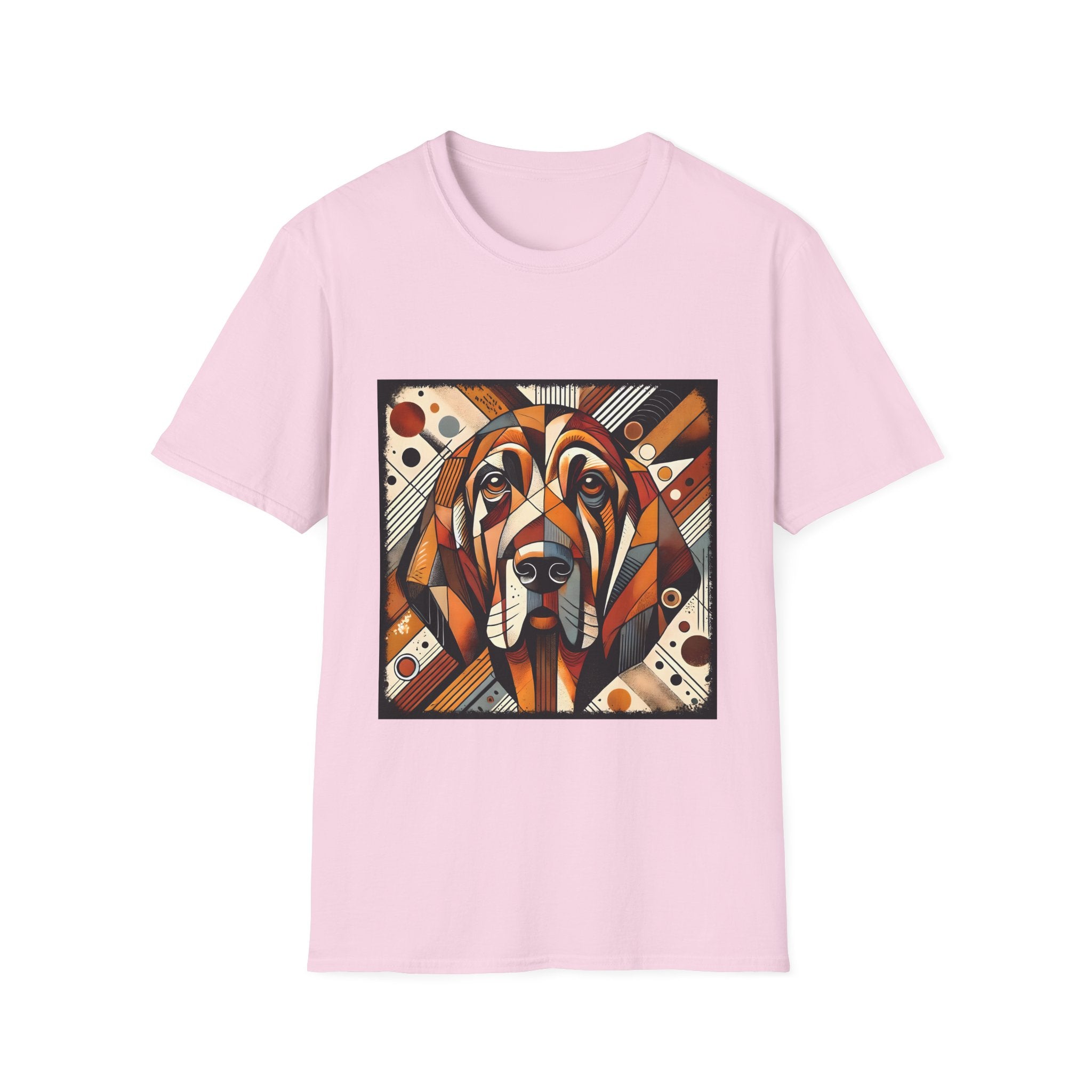 Bloodhound Bold Geometric | Unisex Dog T-Shirt