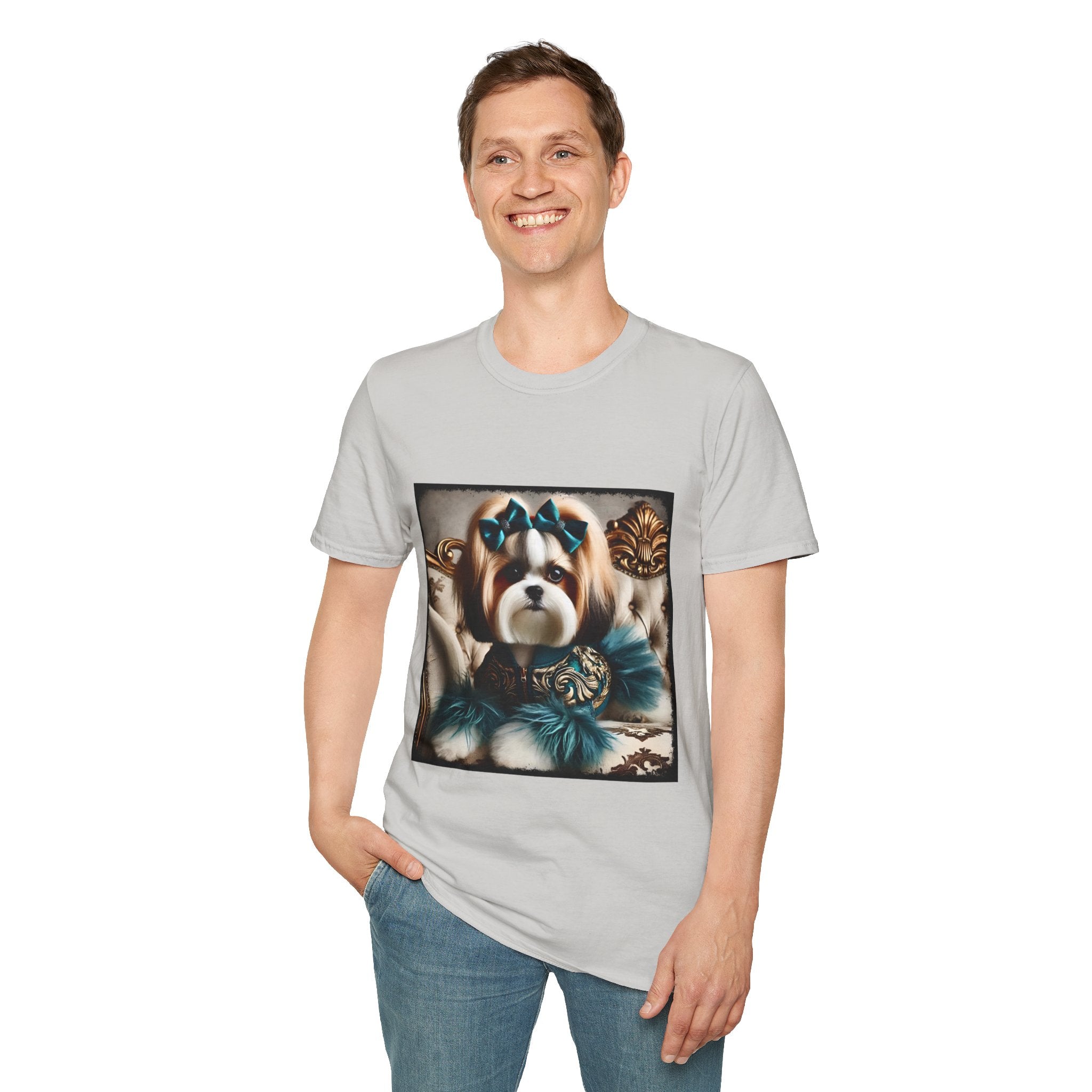 Shih Tzu Chic Muse | Unisex Dog T-Shirt