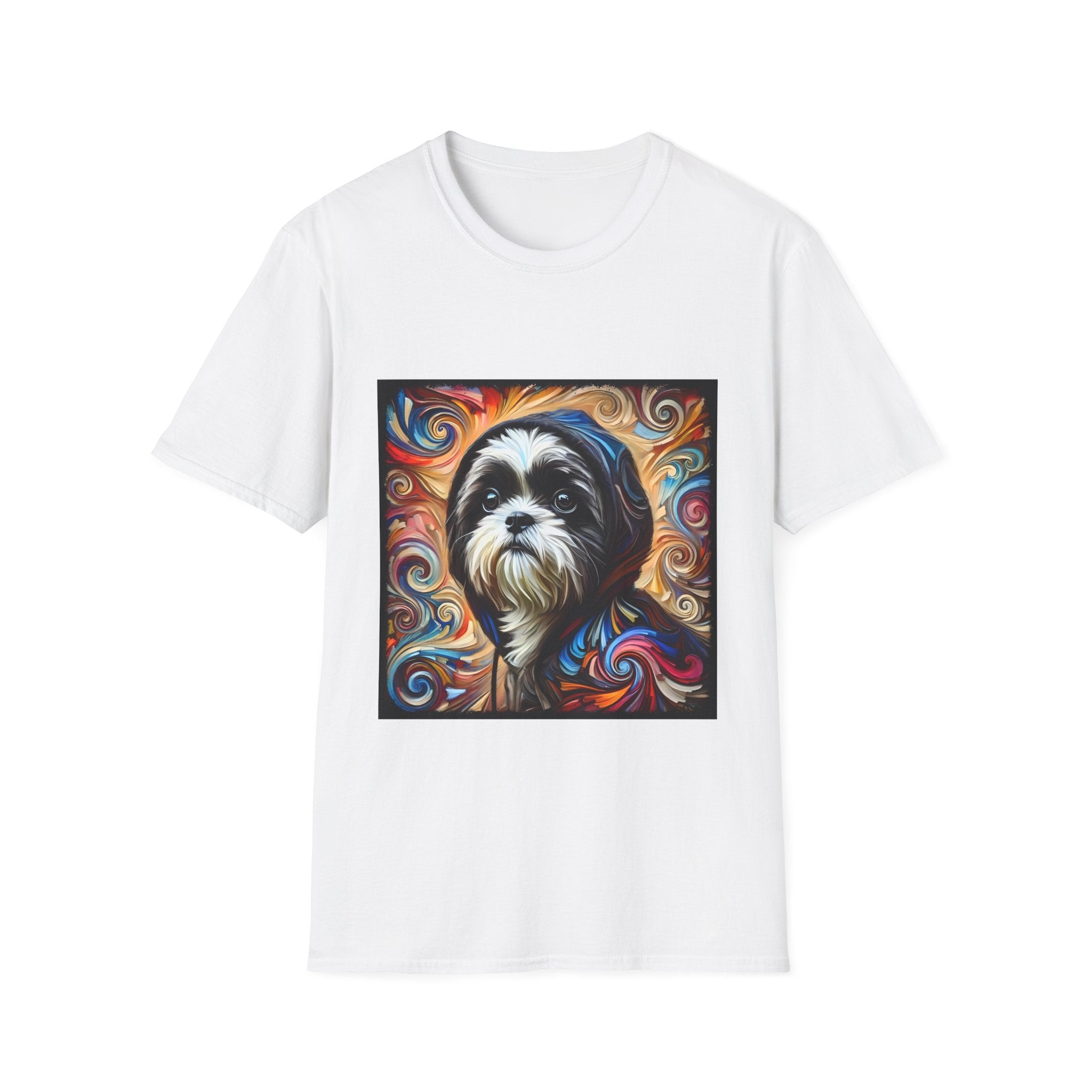 Shih Tzu Hoodie Swirl |  Unisex Dog T-Shirt
