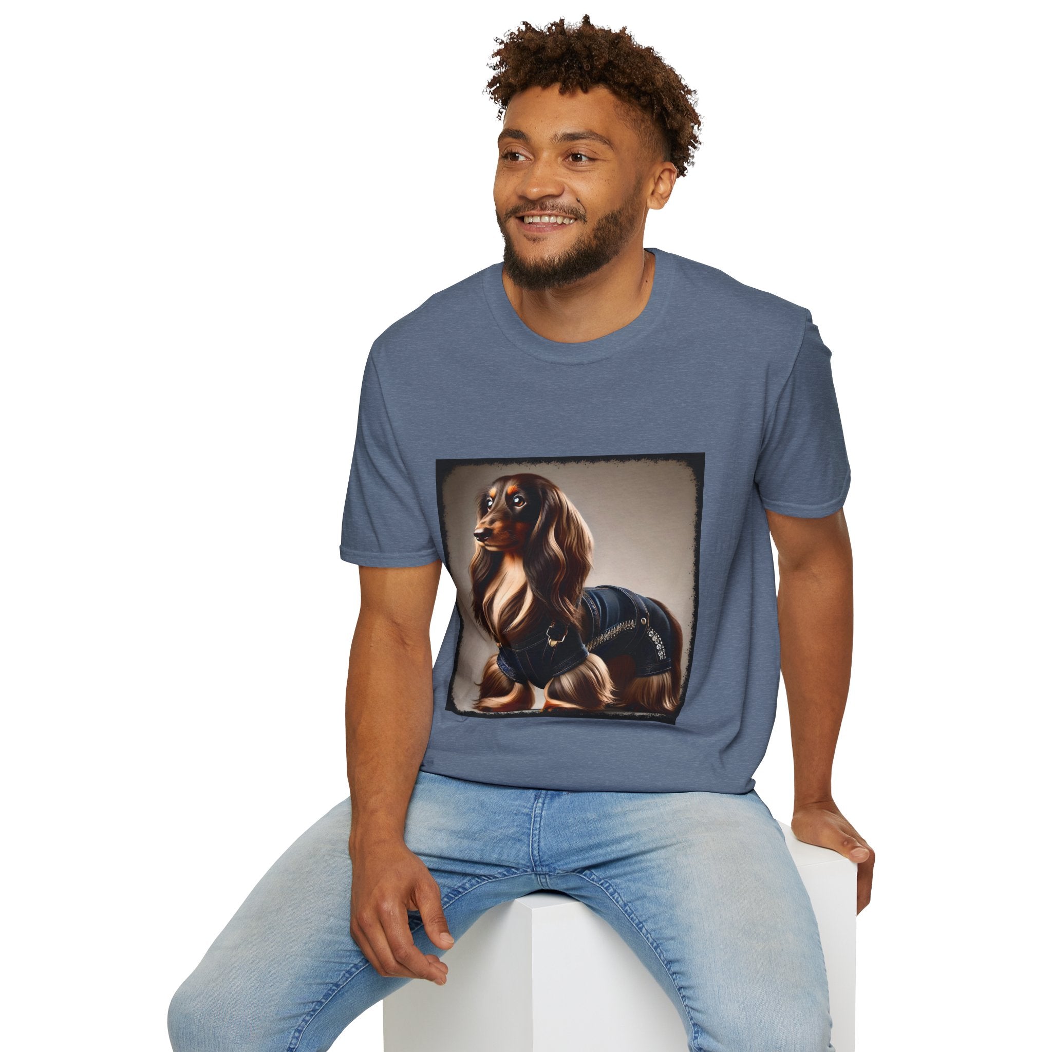 Dachshund Jean Queen | Unisex Dog T-Shirt