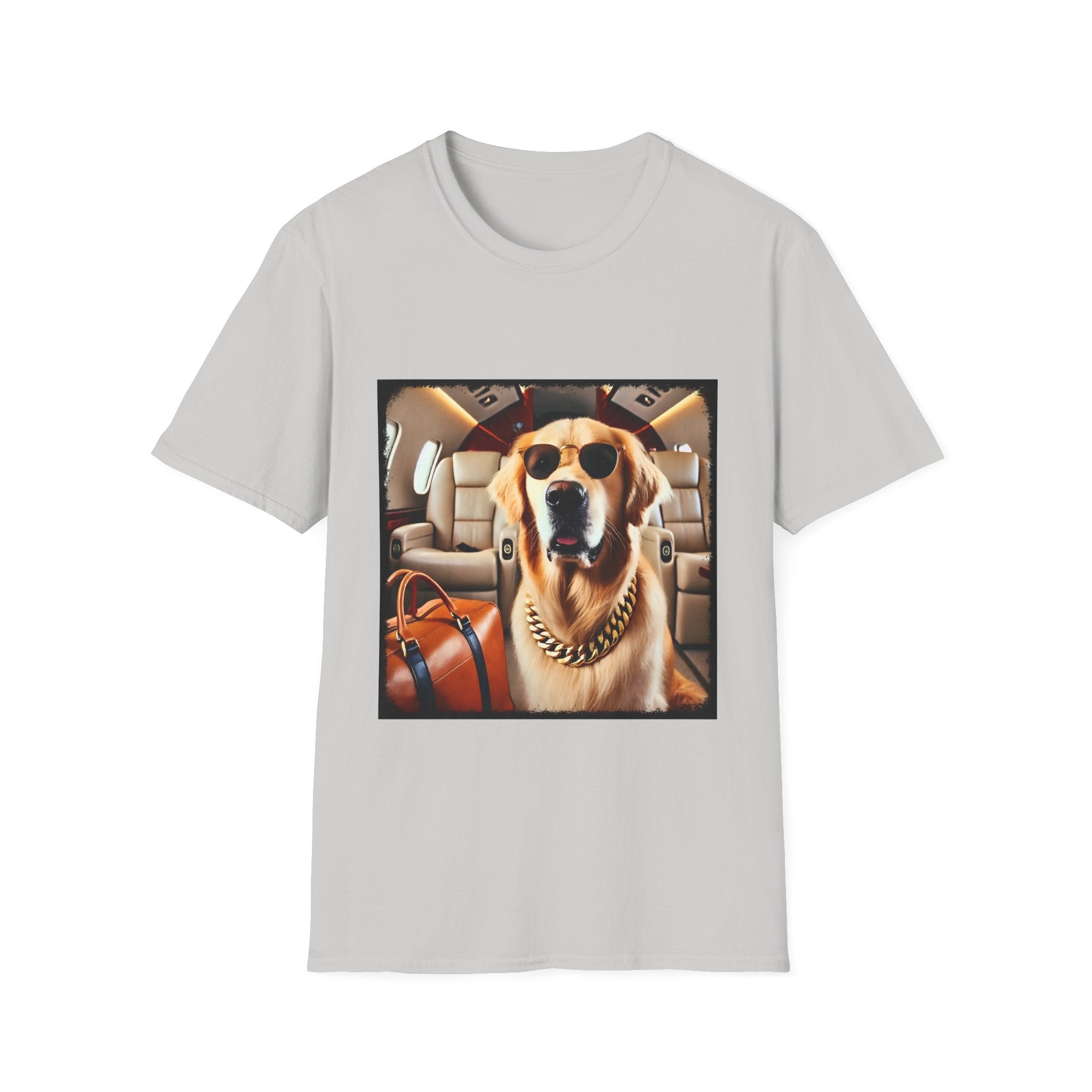 Golden Retriever Billionaire Class  | Unisex Dog T-Shirt