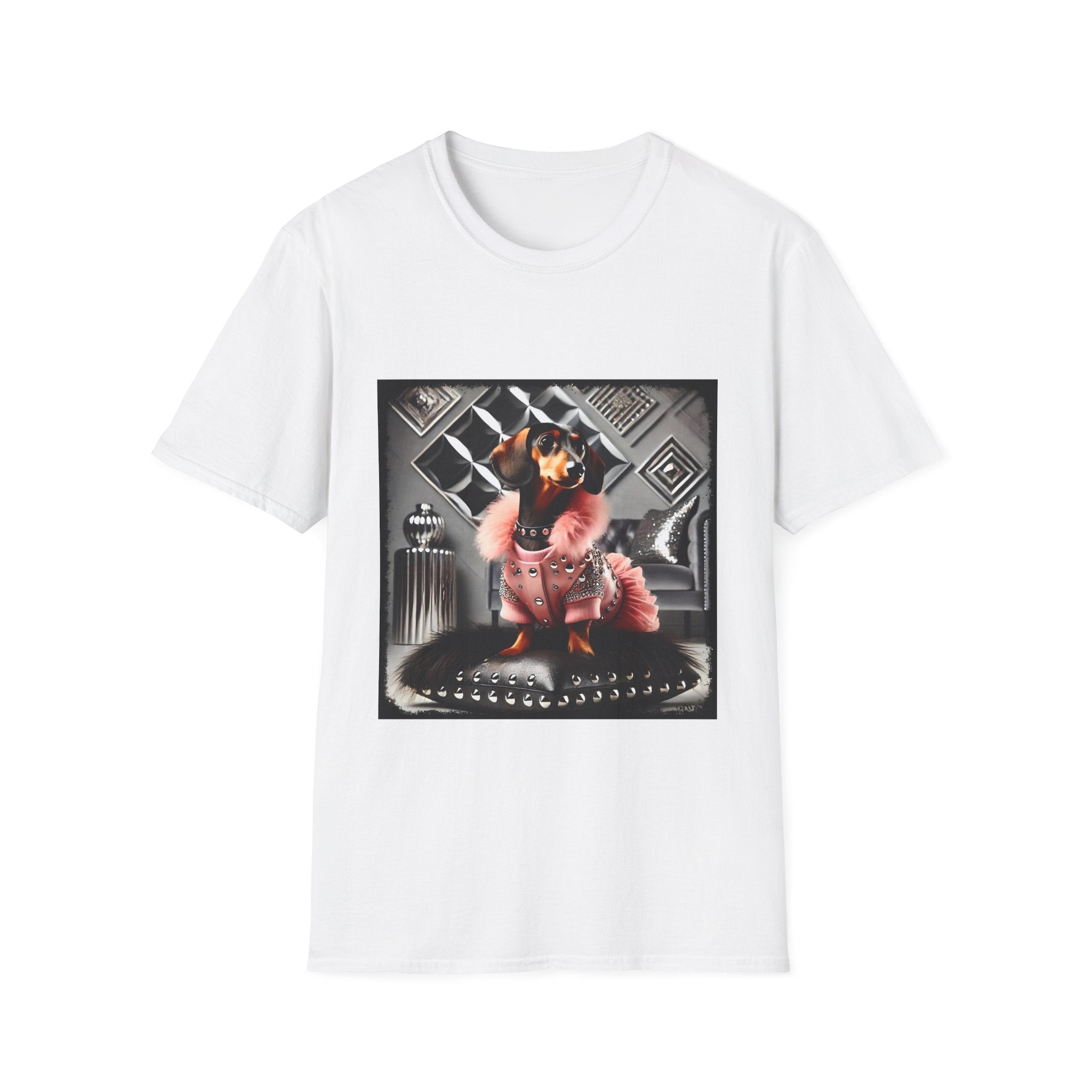 Dachshund Pampered Rebel | Unisex Dog T-Shirt