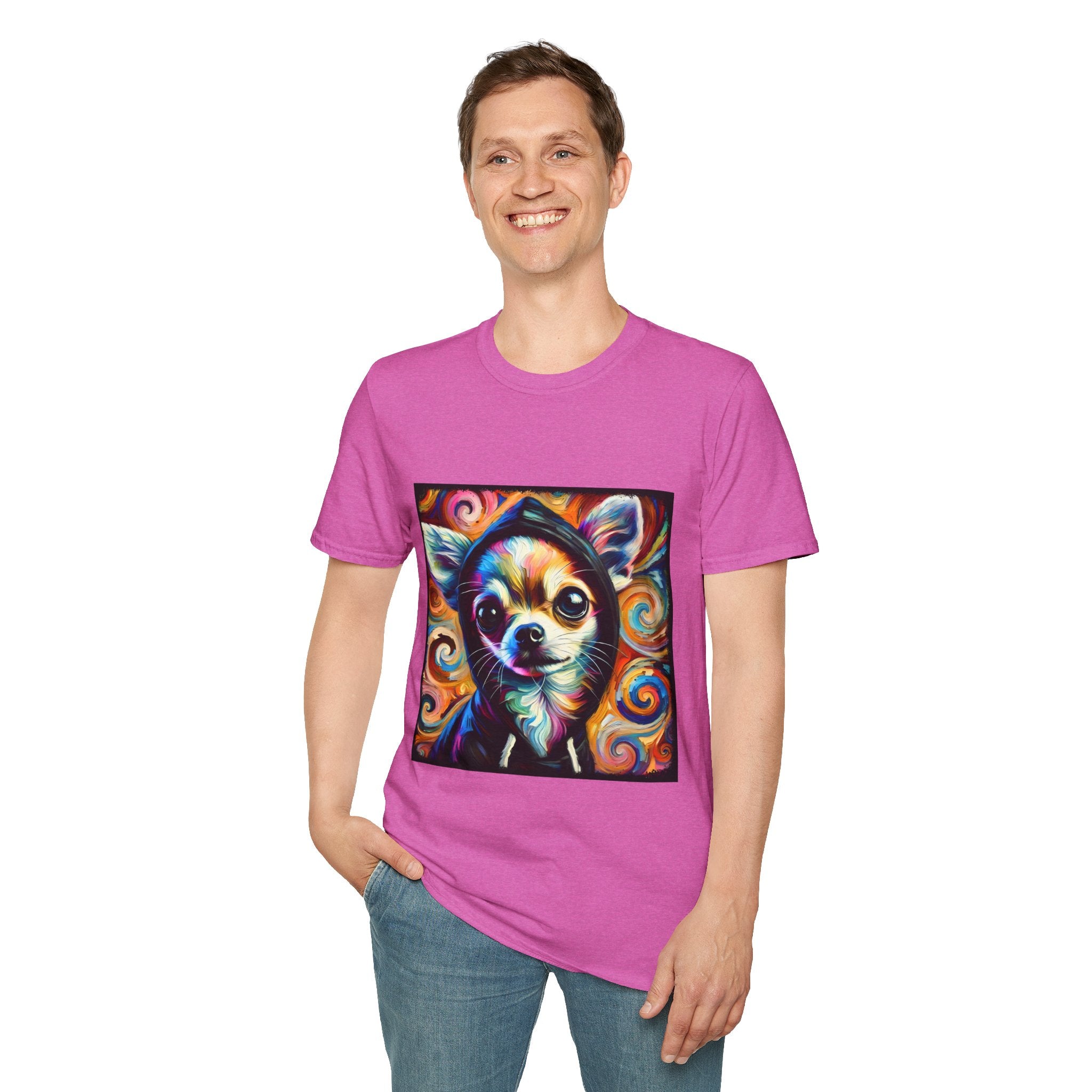 Chihuahua Relaxed Swirl | Unisex Dog T-Shirt