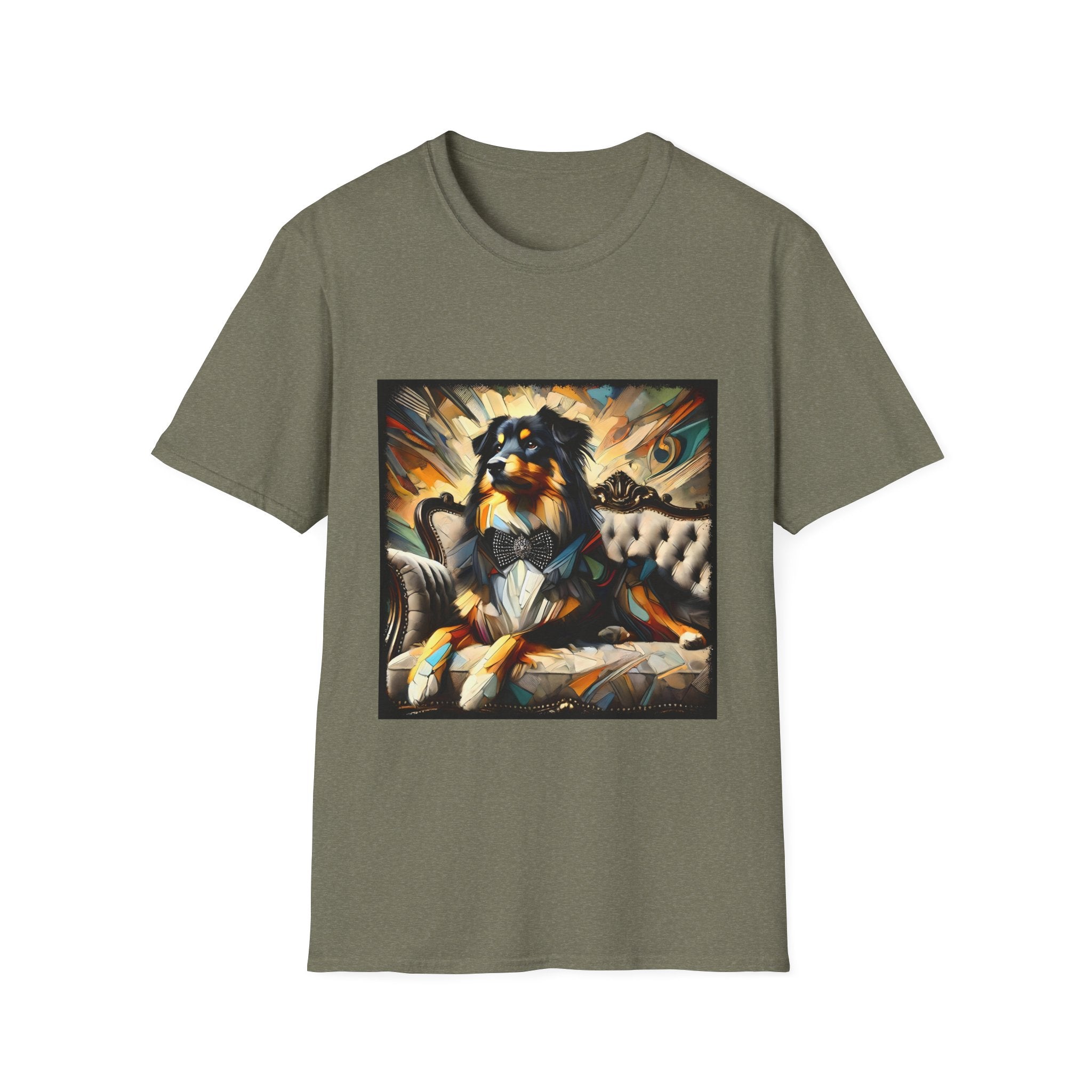 Miniature American Shepherd Bowtie Classic |  Unisex Dog T-Shirt