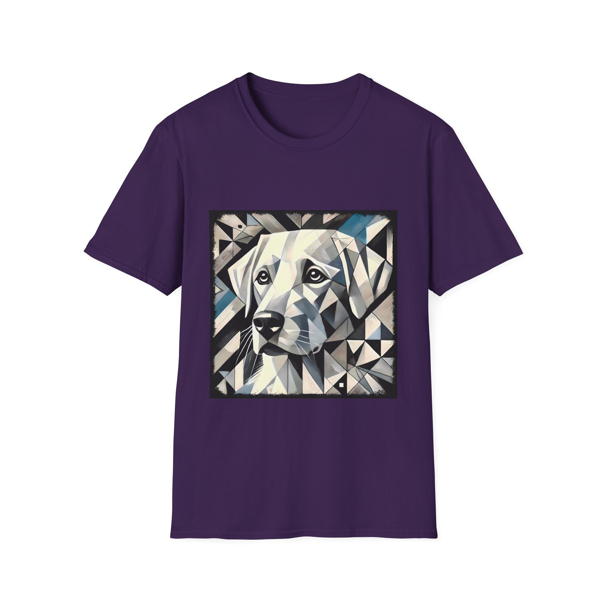 Labrador Retriever White Geometric | Unisex Dog T-Shirt