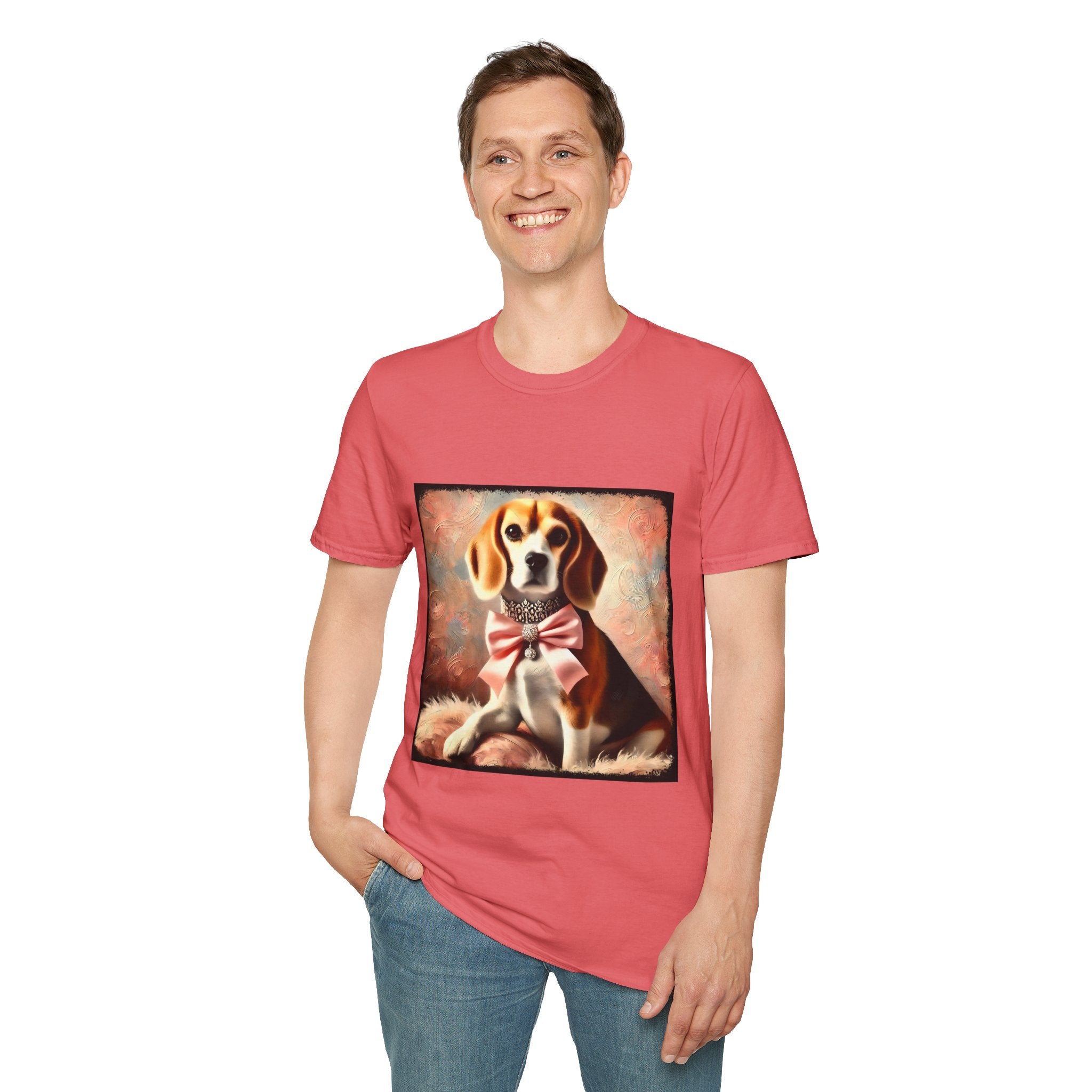Beagle Diamond Princess Classic | Unisex Dog T-Shirt