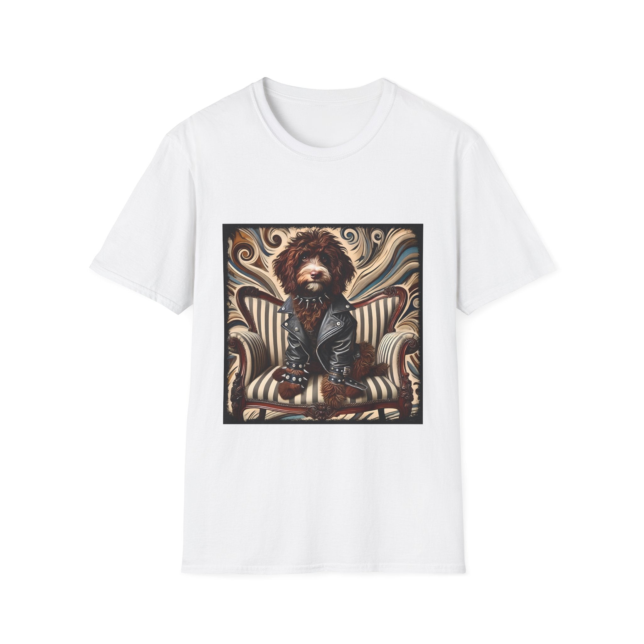 Labradoodle Chocolate Rocker | Unisex Dog T-Shirt