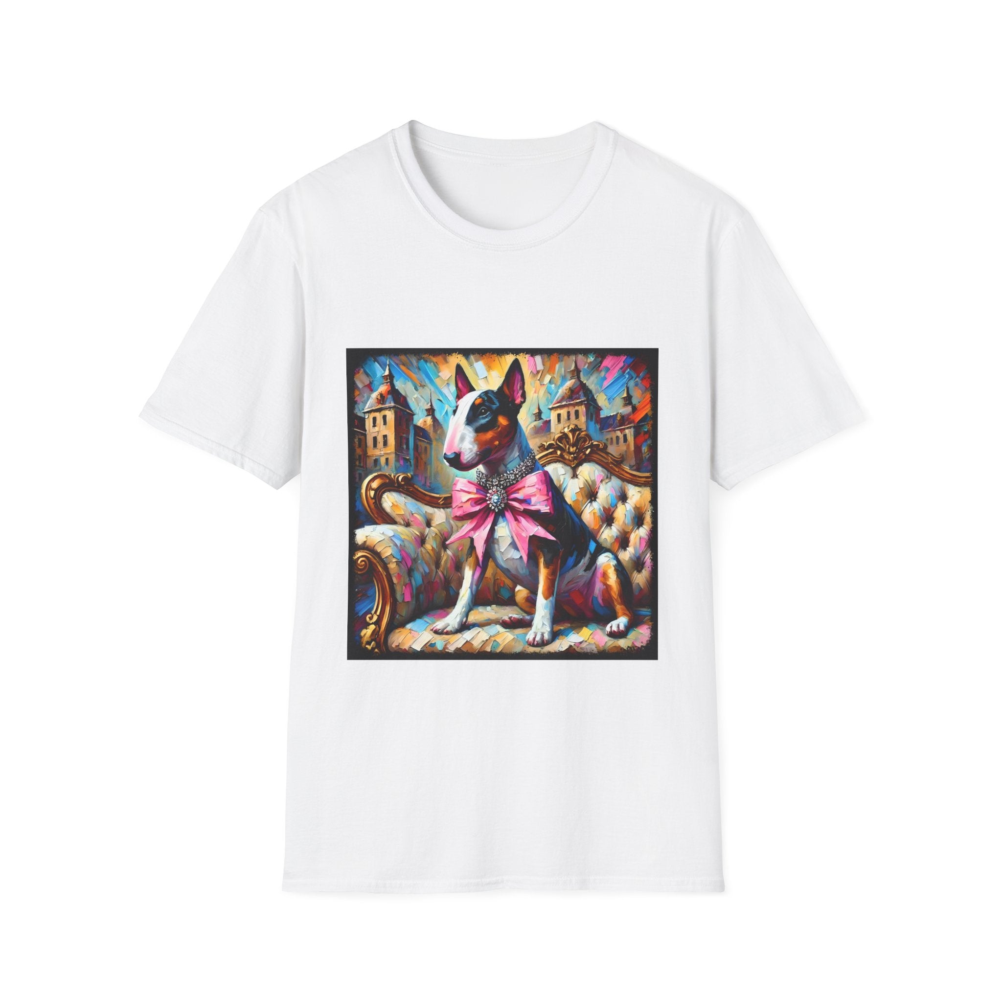 Bull Terrier Diamond Princess Classic | Unisex Dog T-Shirt