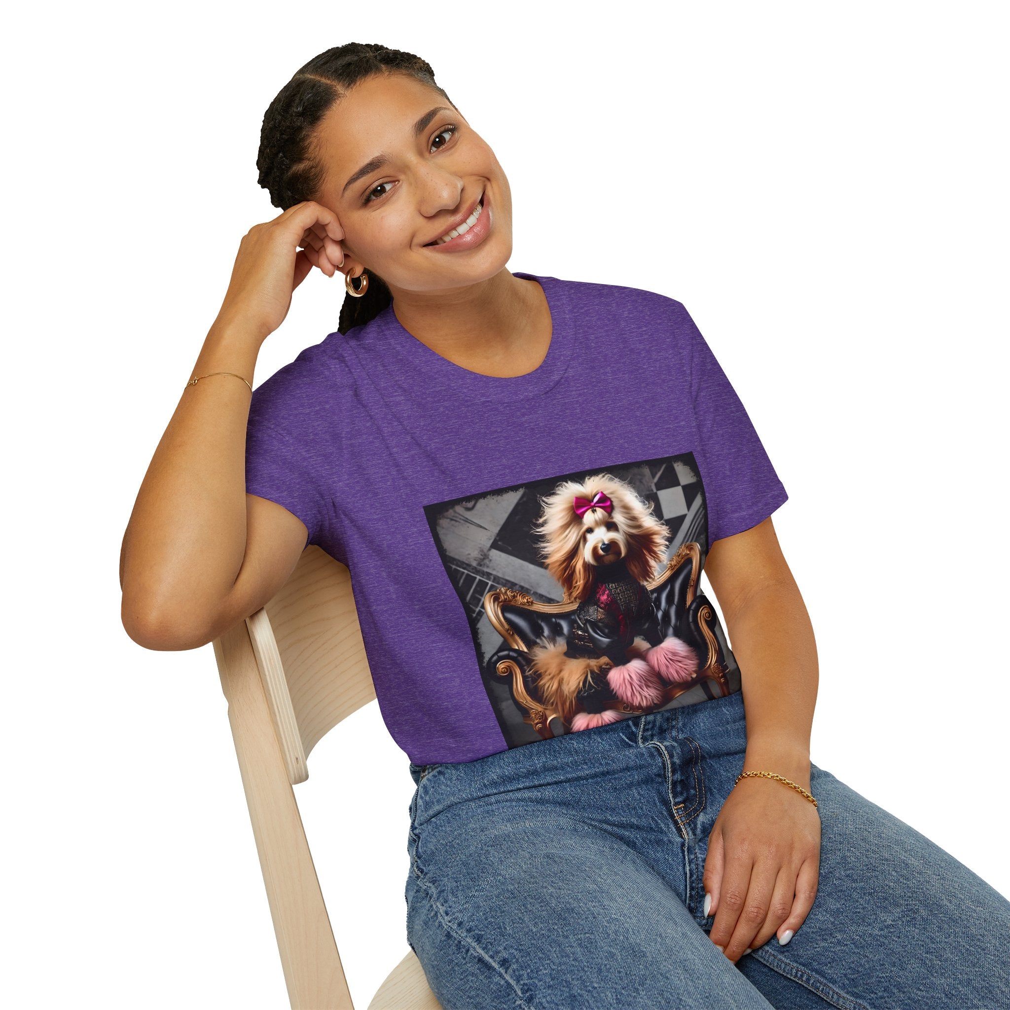 Goldendoodle Fierce Fashionista | Unisex Dog T-Shirt