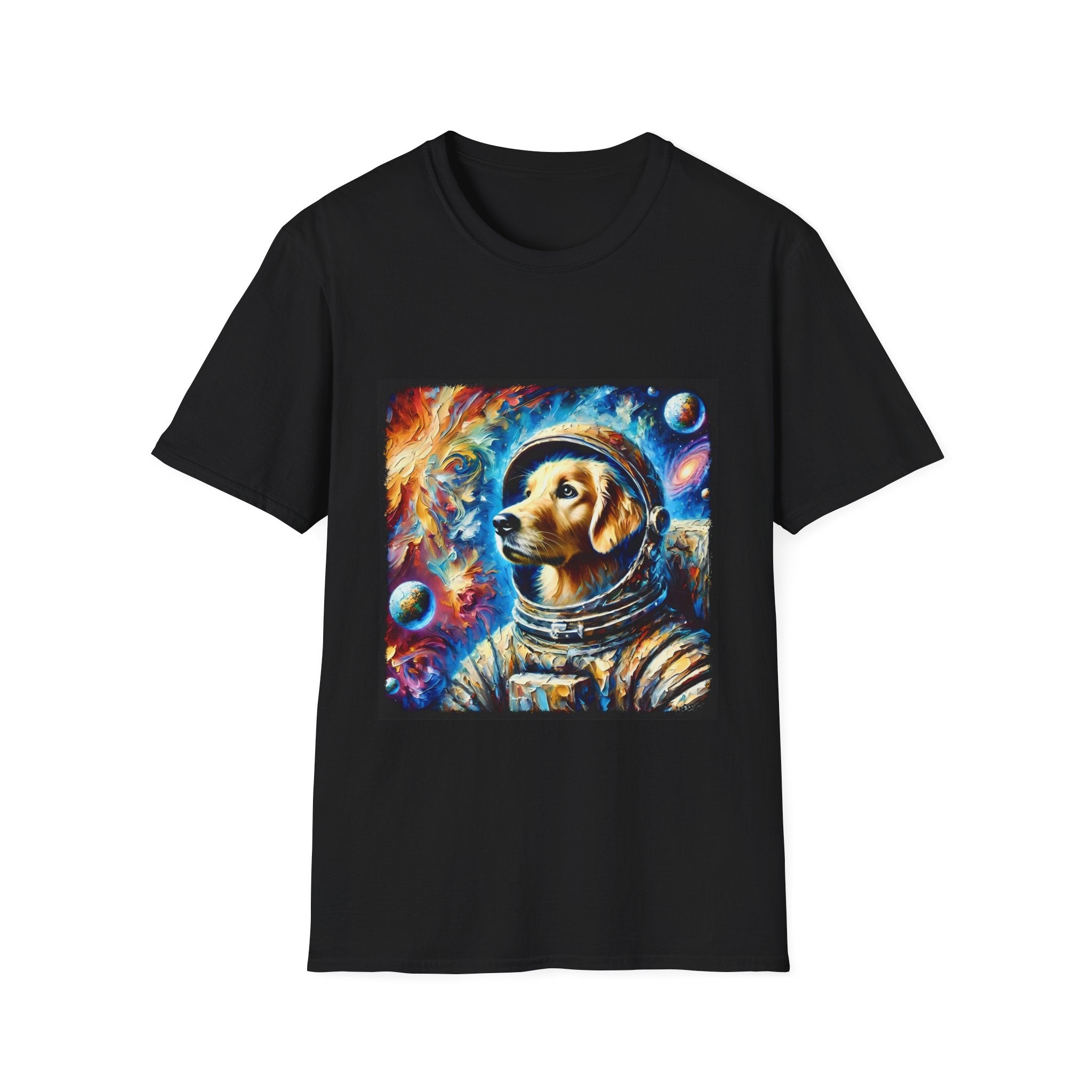 Golden Retriever Space Pup | Unisex Dog T-Shirt