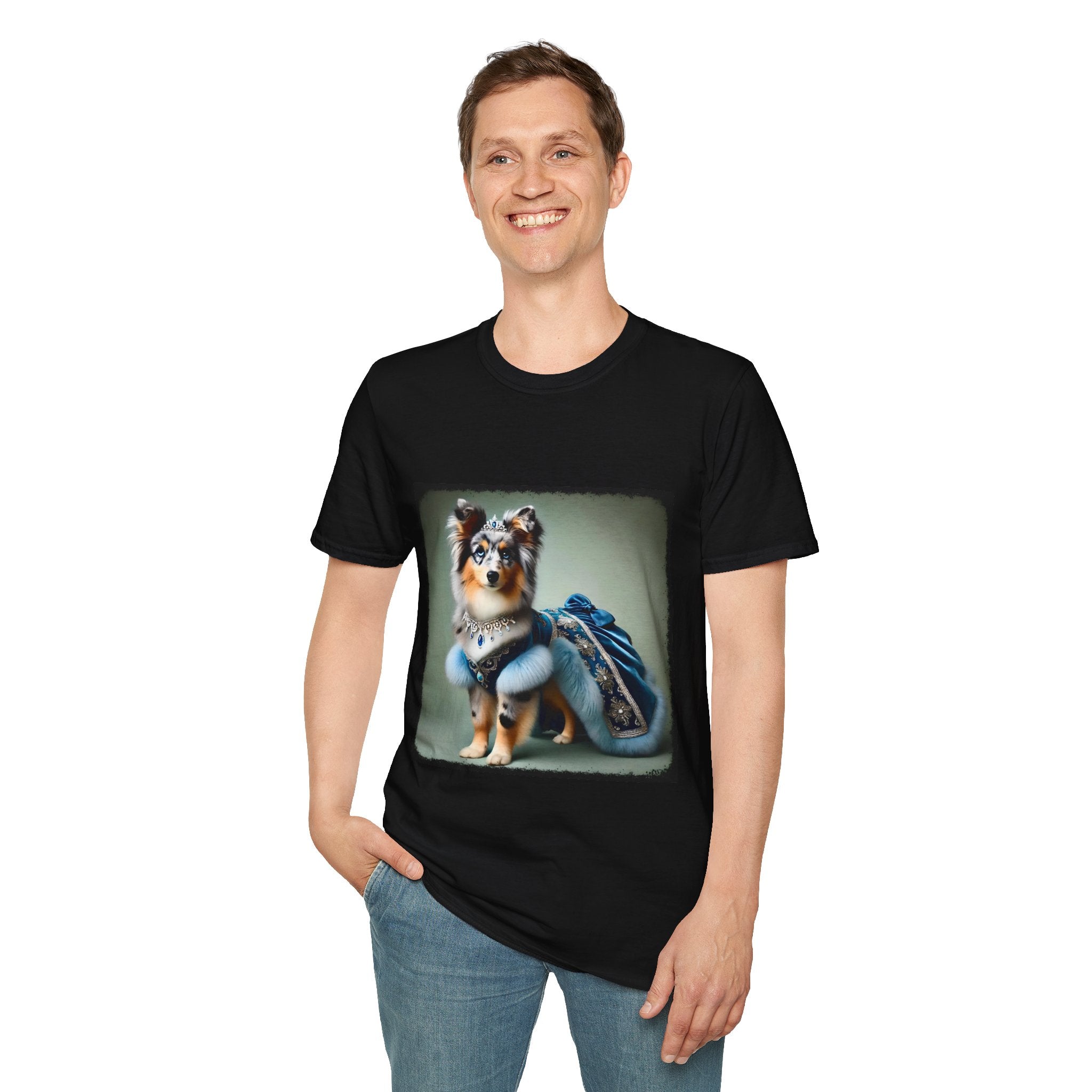 Miniature American Shepherd Velvet Vixen | Unisex Dog T-Shirt