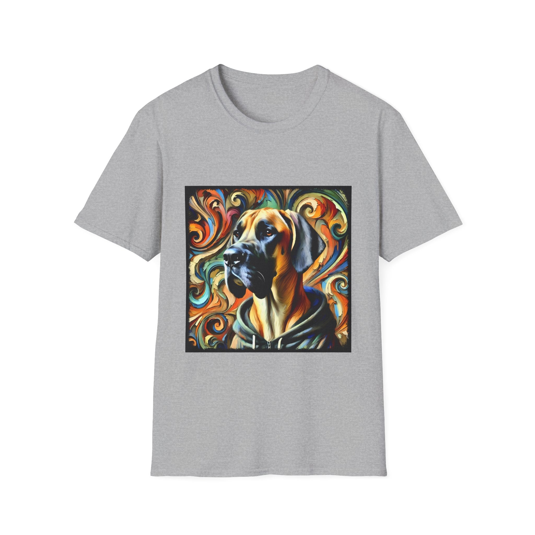 Great Dane Street Swirl | Unisex Dog T-Shirt