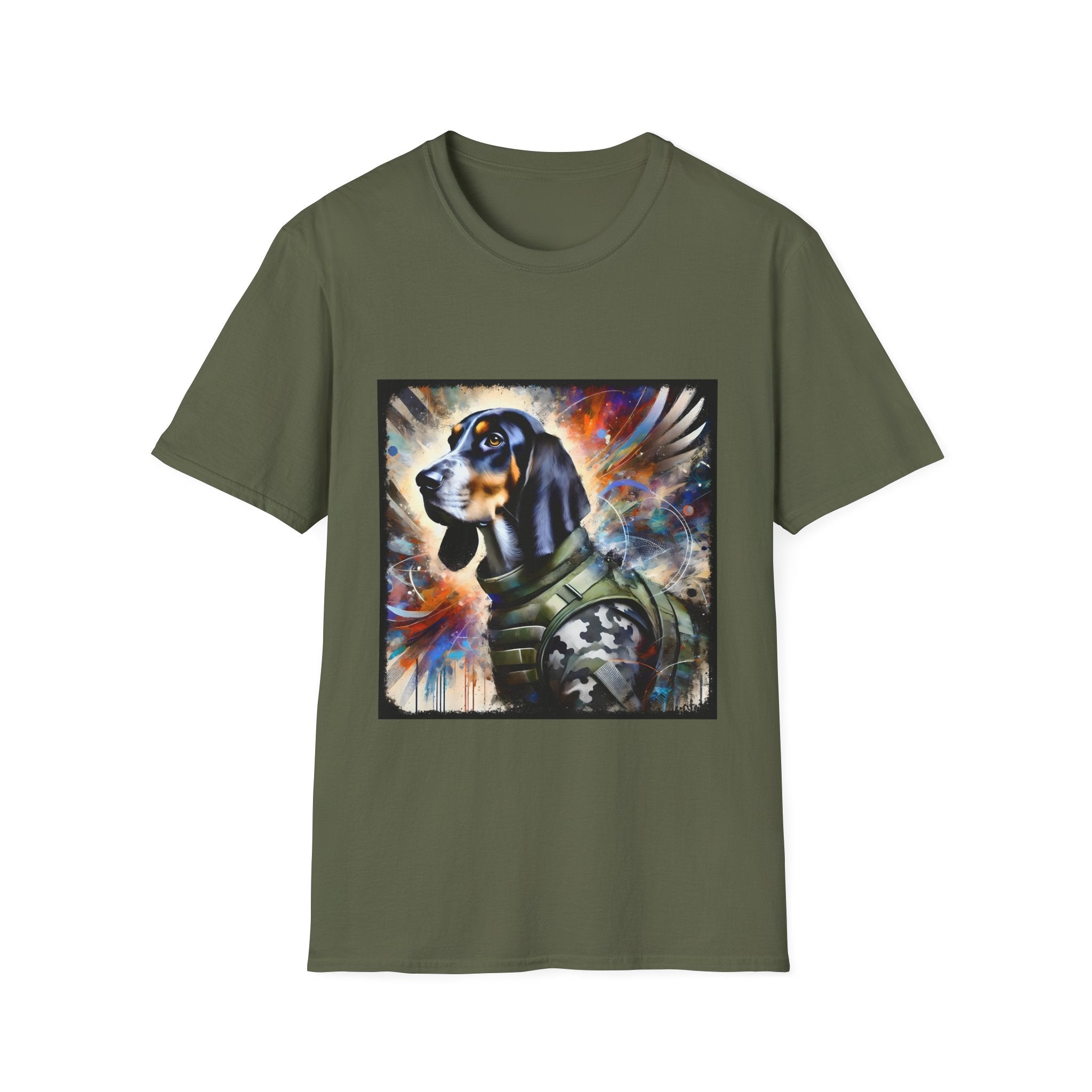 Treeing Walker Coonhound Bold Armor Classic | Unisex Dog T-Shirt