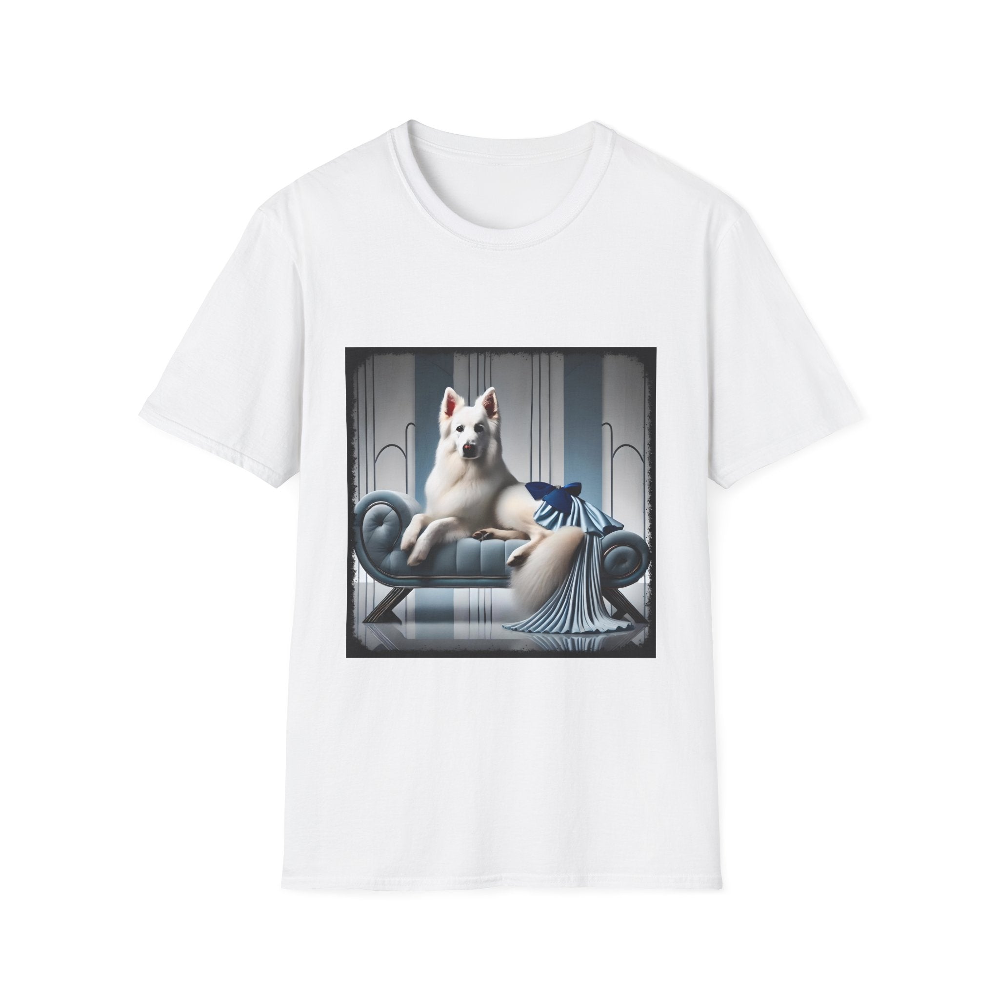 German Shepherd Blue Icon | Unisex Dog T-Shirt