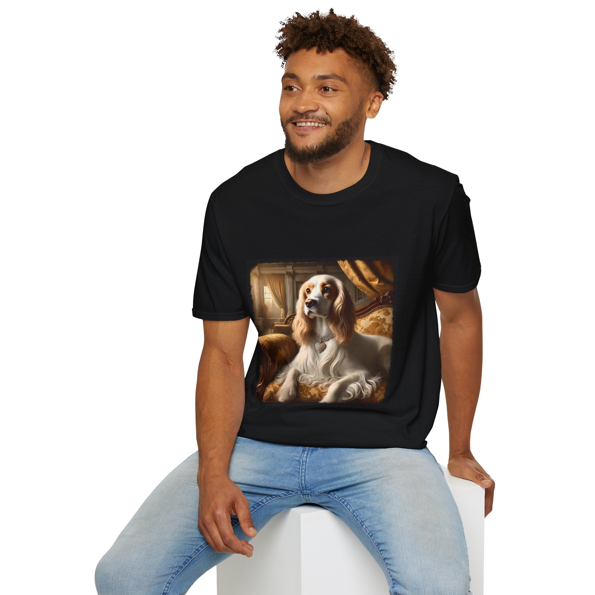 English Springer Spaniel Lemon Princess | Unisex Dog T-Shirt