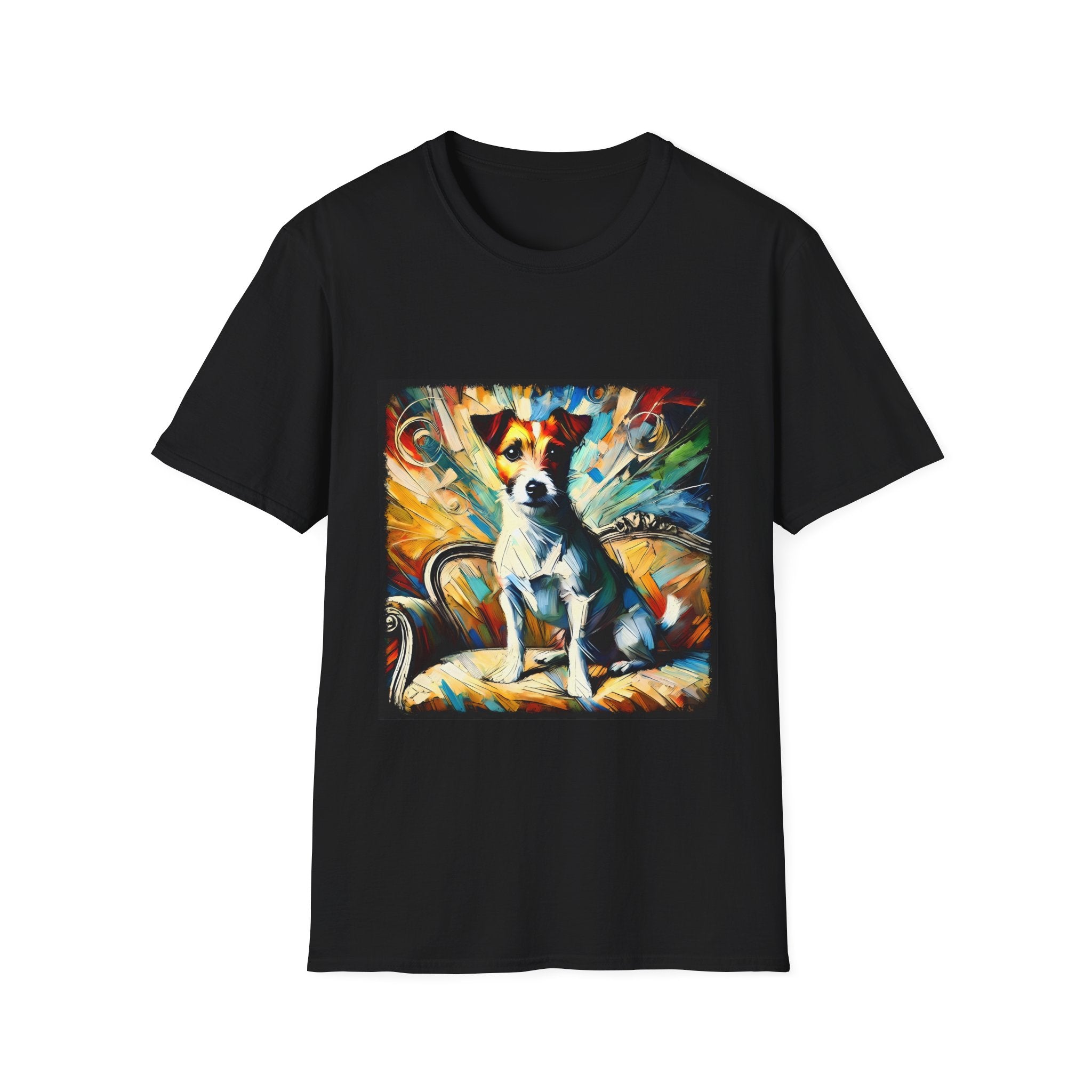 Jack Russell Terrier Multicolored Classic | Unisex Dog T-Shirt