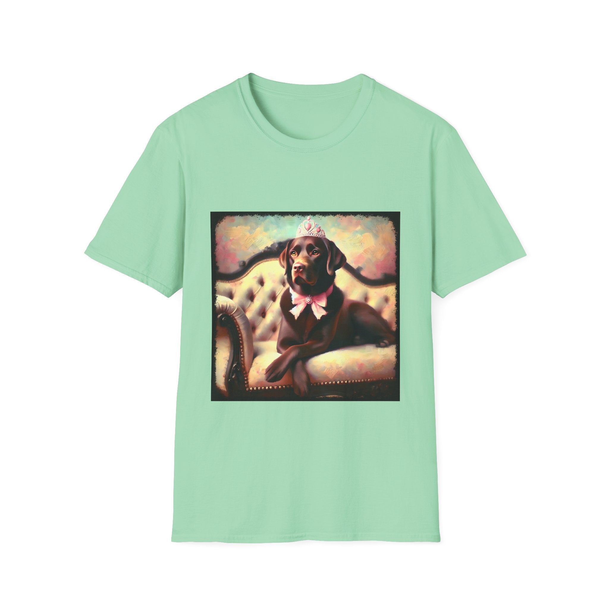 Labrador Retriever Poised Princess Classic | Unisex Dog T-Shirt