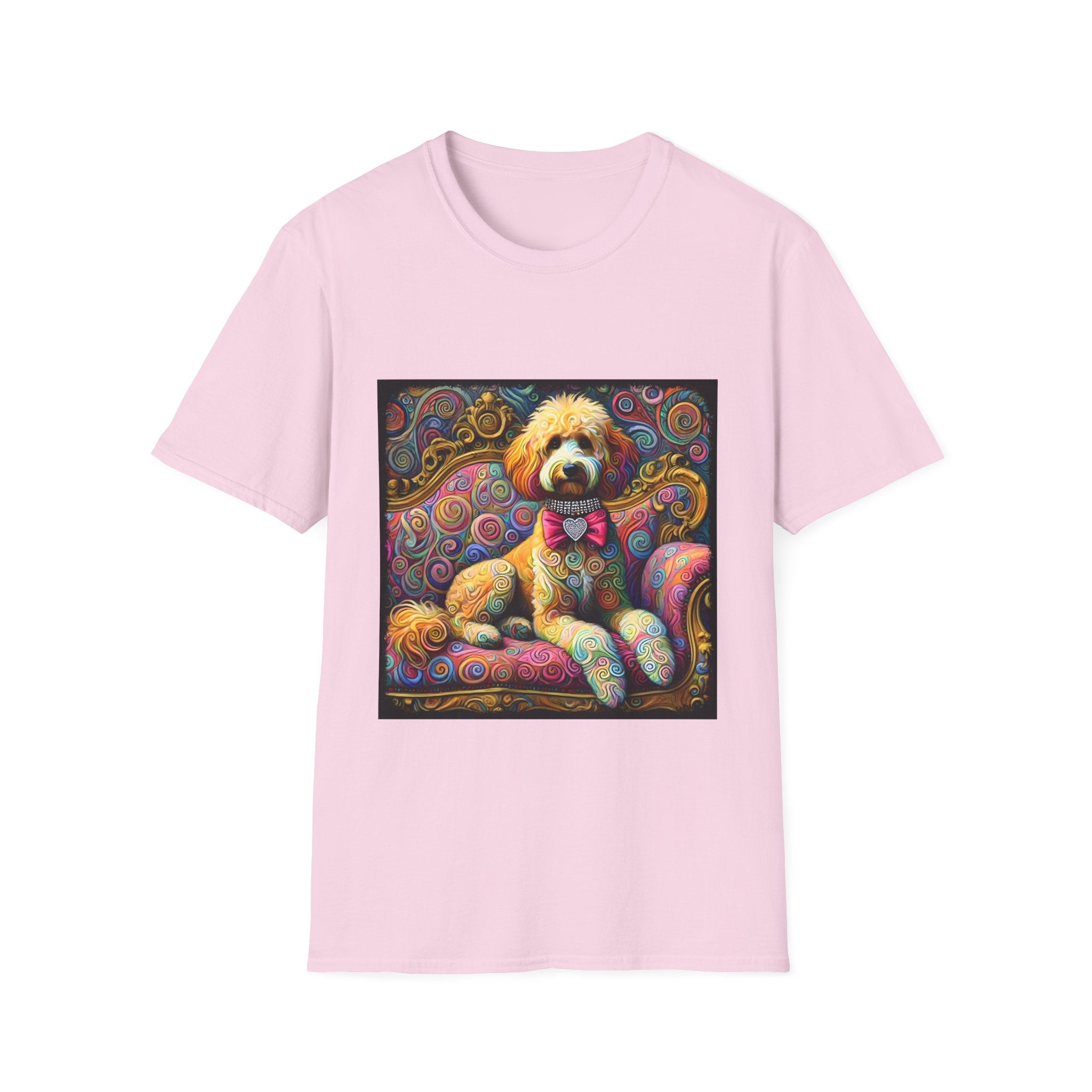 Goldendoodle Love Swirl | Unisex Dog T-Shirt
