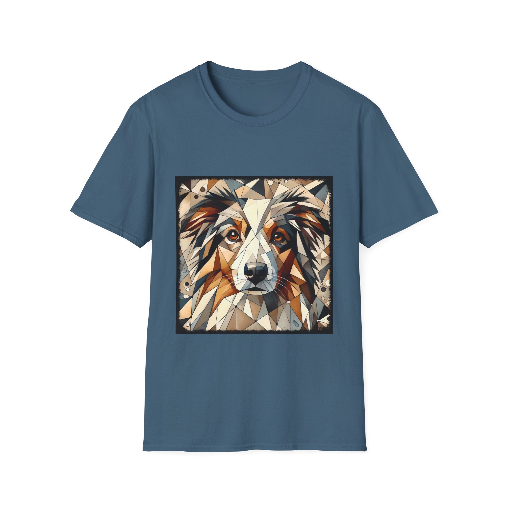 Australian Shepherd Warm Geometric | Unisex Dog T-Shirt