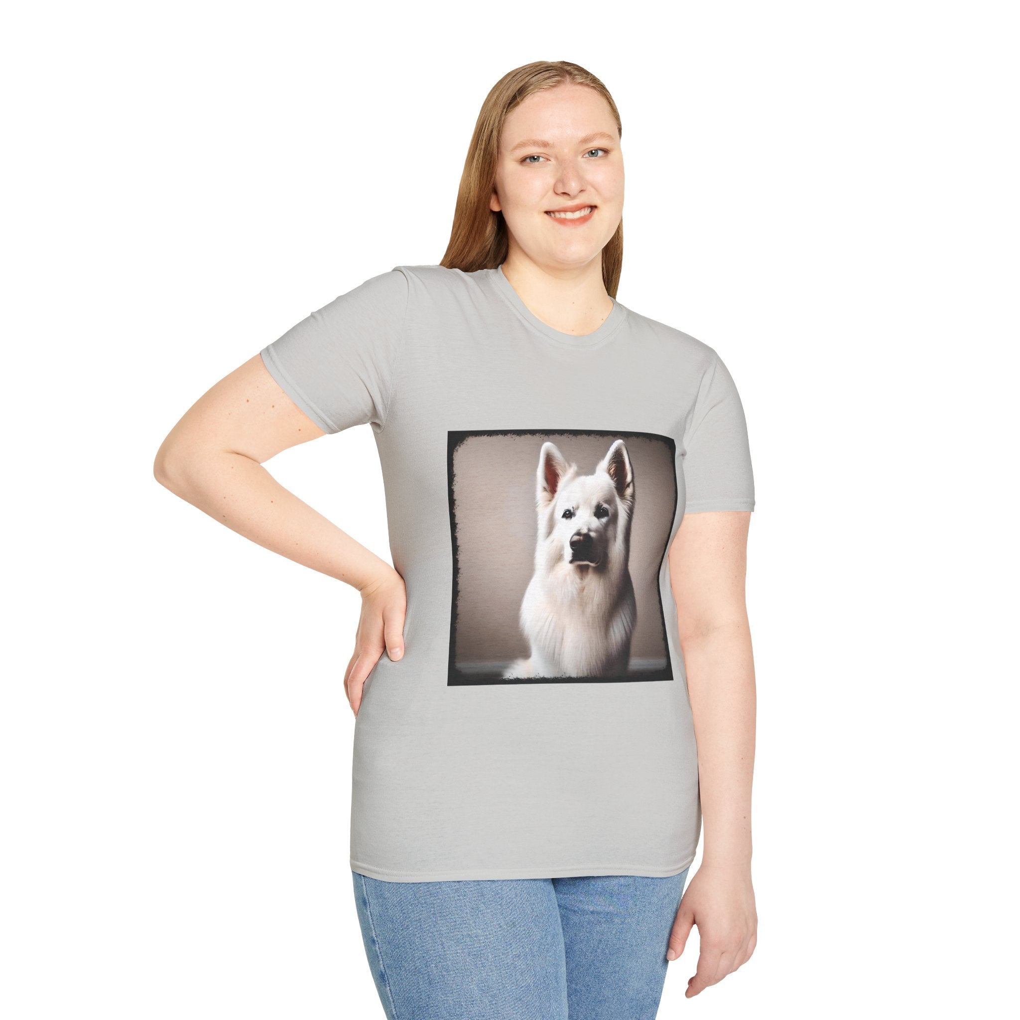 German Shepherd Pure Portrait  | Unisex Dog T-Shirt