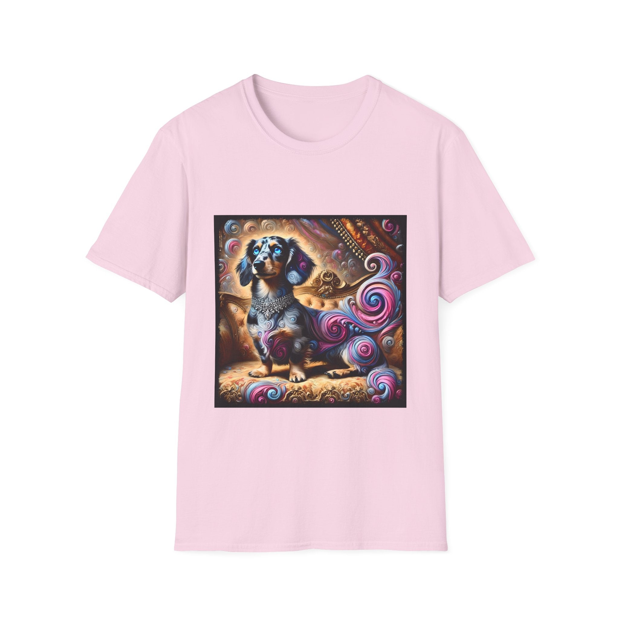 Dachshund Royal Swirl | Unisex Dog T-Shirt