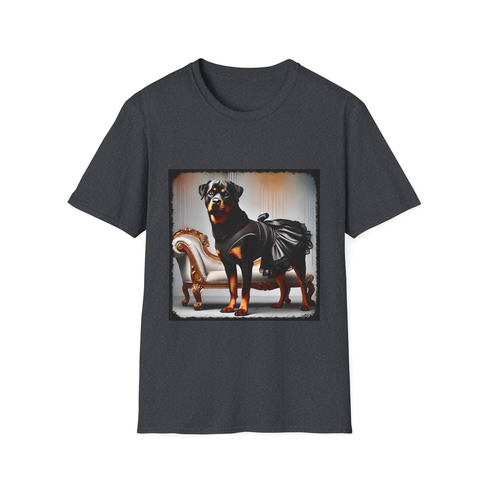 Rottweiler Leather & Lace | Unisex Dog T-Shirt