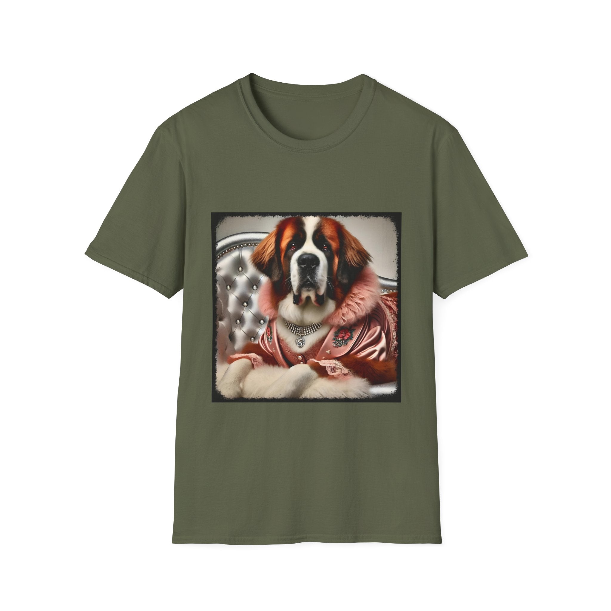 Saint Bernard Sweet Treat | Unisex Dog T-Shirt