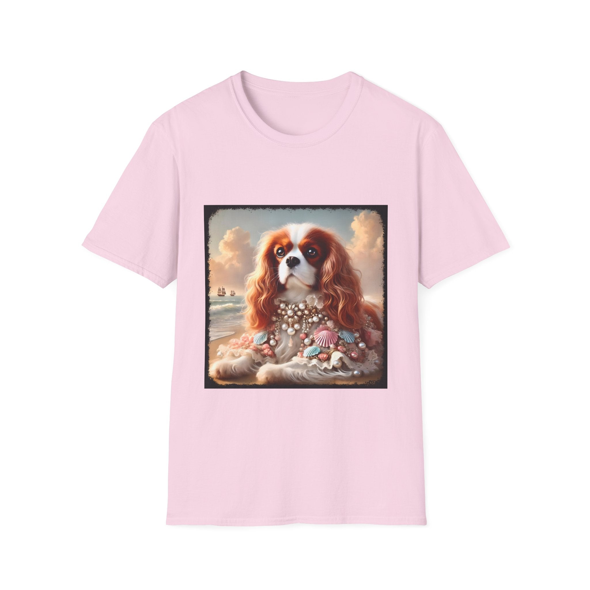 Cavalier King Charles Spaniel Beach Beauty | Unisex Dog T-Shirt