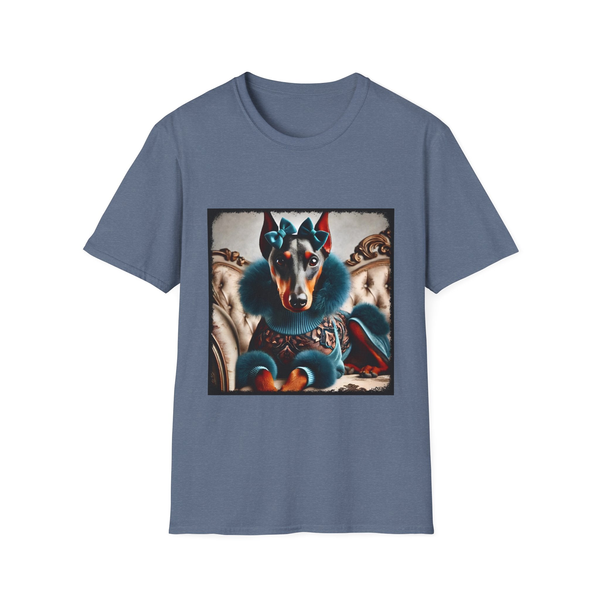 Doberman Pinscher Fashion Icon | Unisex Dog T-Shirt
