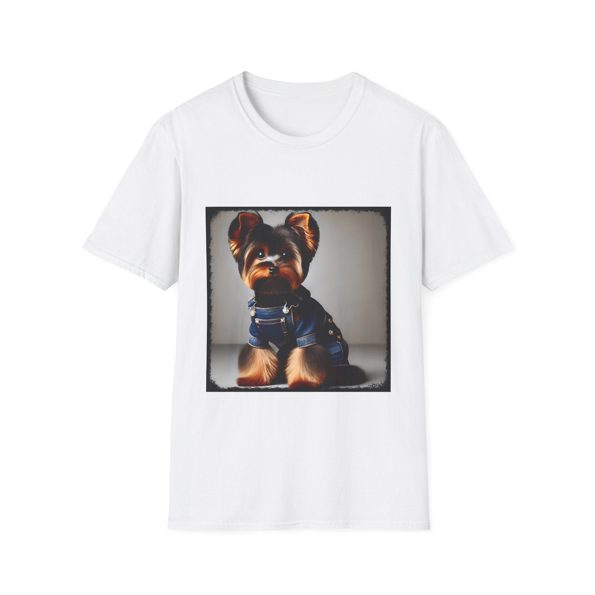 Yorkshire Terrier Denim Darling | Unisex Dog T-Shirt