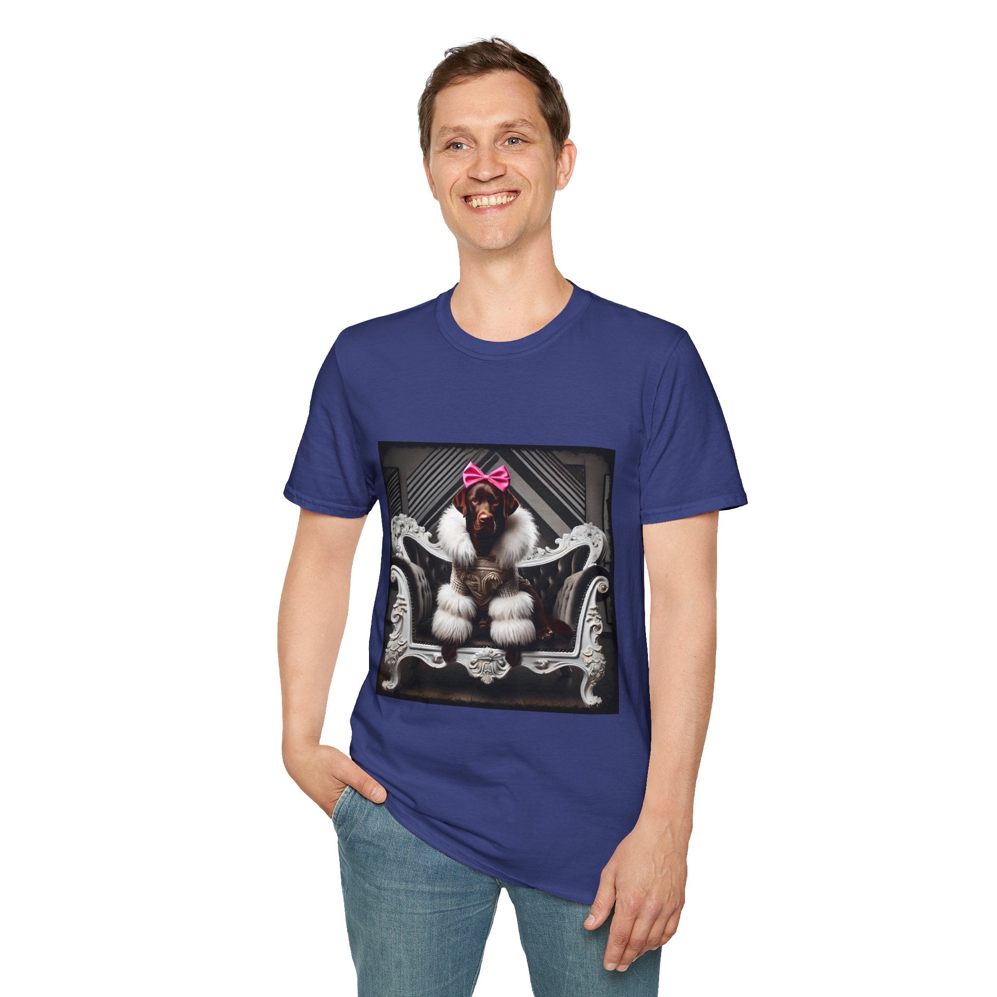 Labrador Retriever Chic Rocker | Unisex Dog T-Shirt