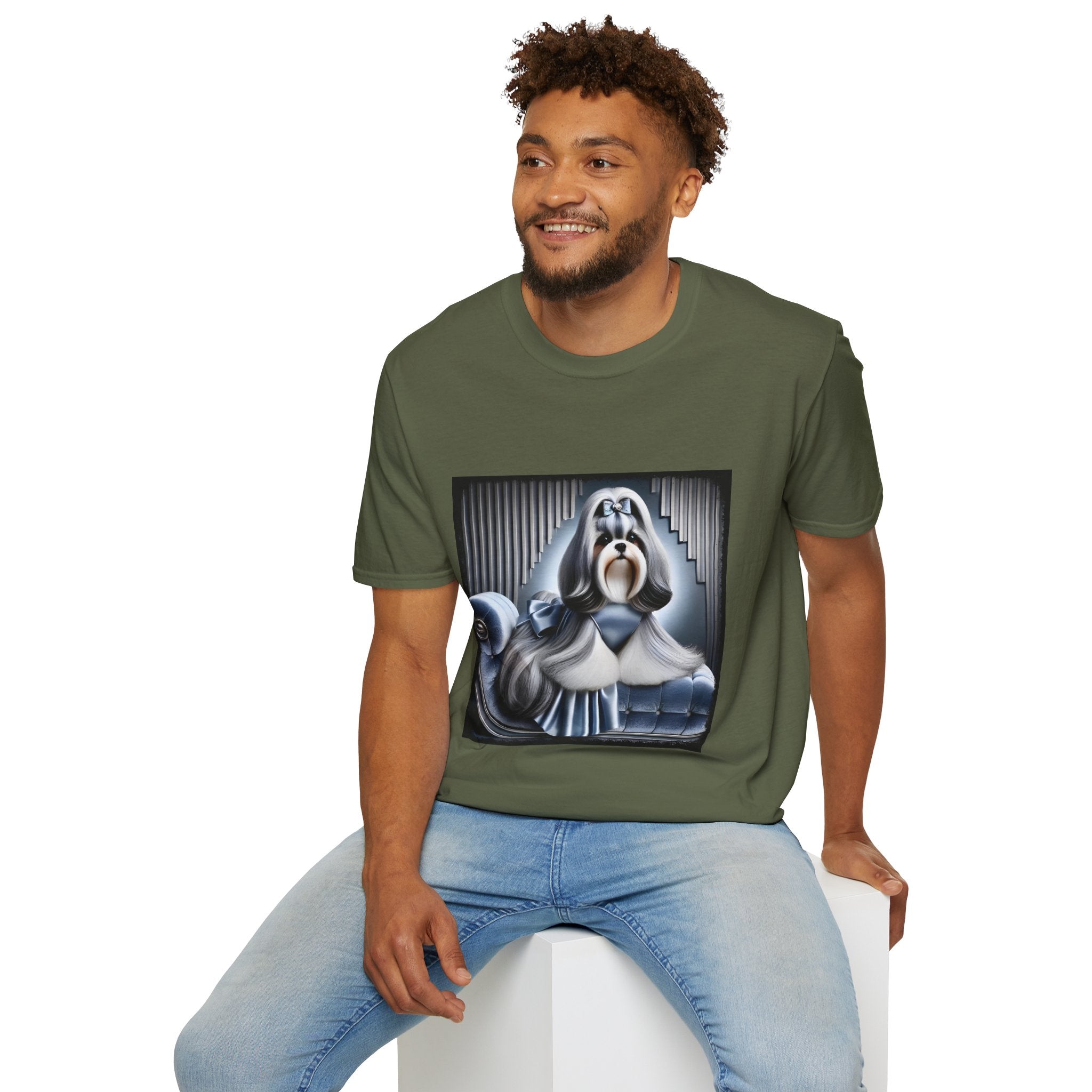 Shih Tzu Satin Dream  | Unisex Dog T-Shirt