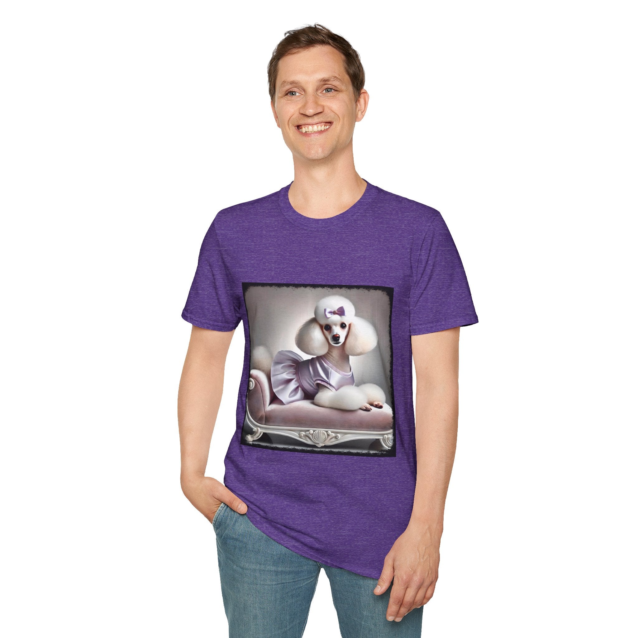 Poodle Lilac Lady | Unisex Dog T-Shirt