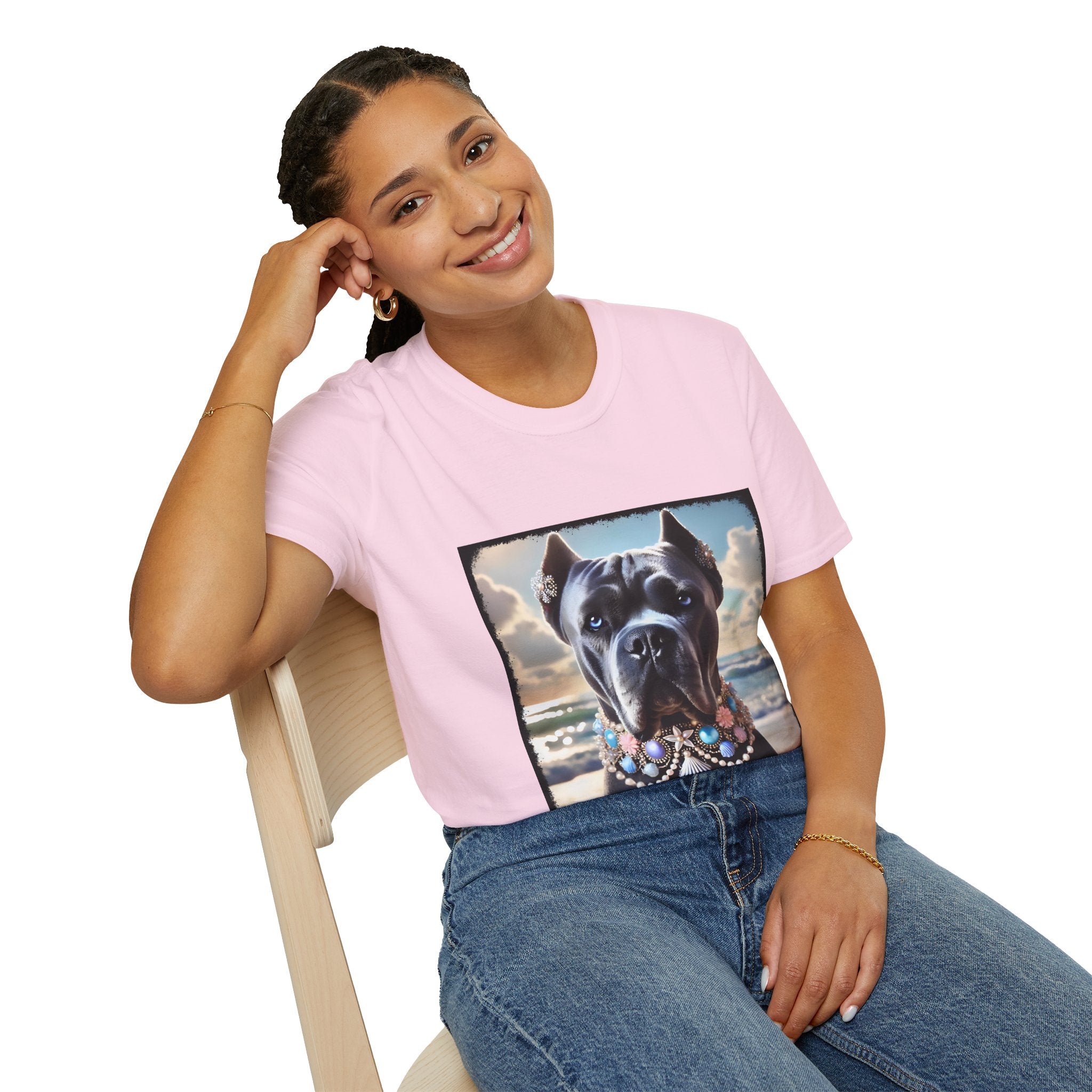 Cane Corso Beach Babe | Unisex Dog T-Shirt