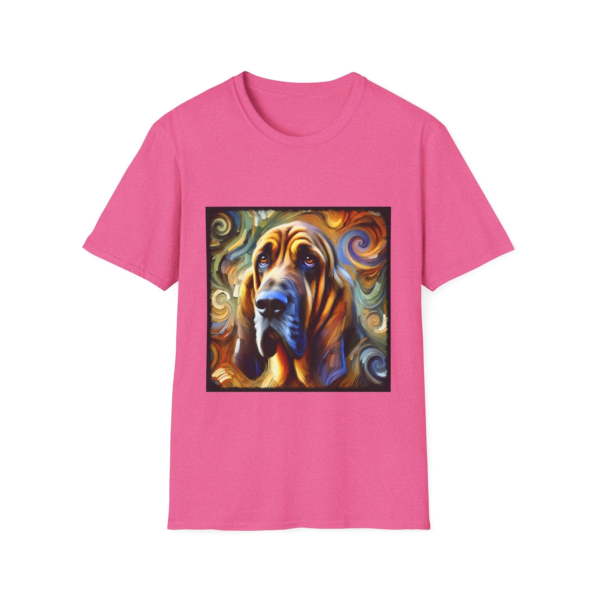 Bloodhound Warm Swirl | Unisex Dog T-Shirt