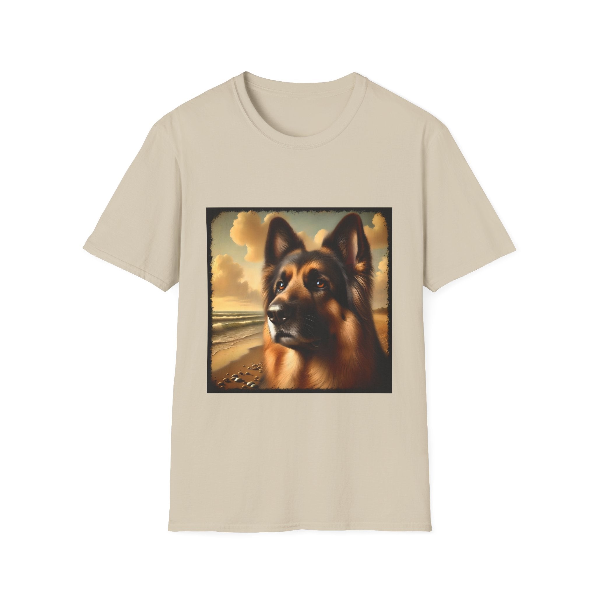 German Shepherd Beach Classic | Unisex Dog T-Shirt