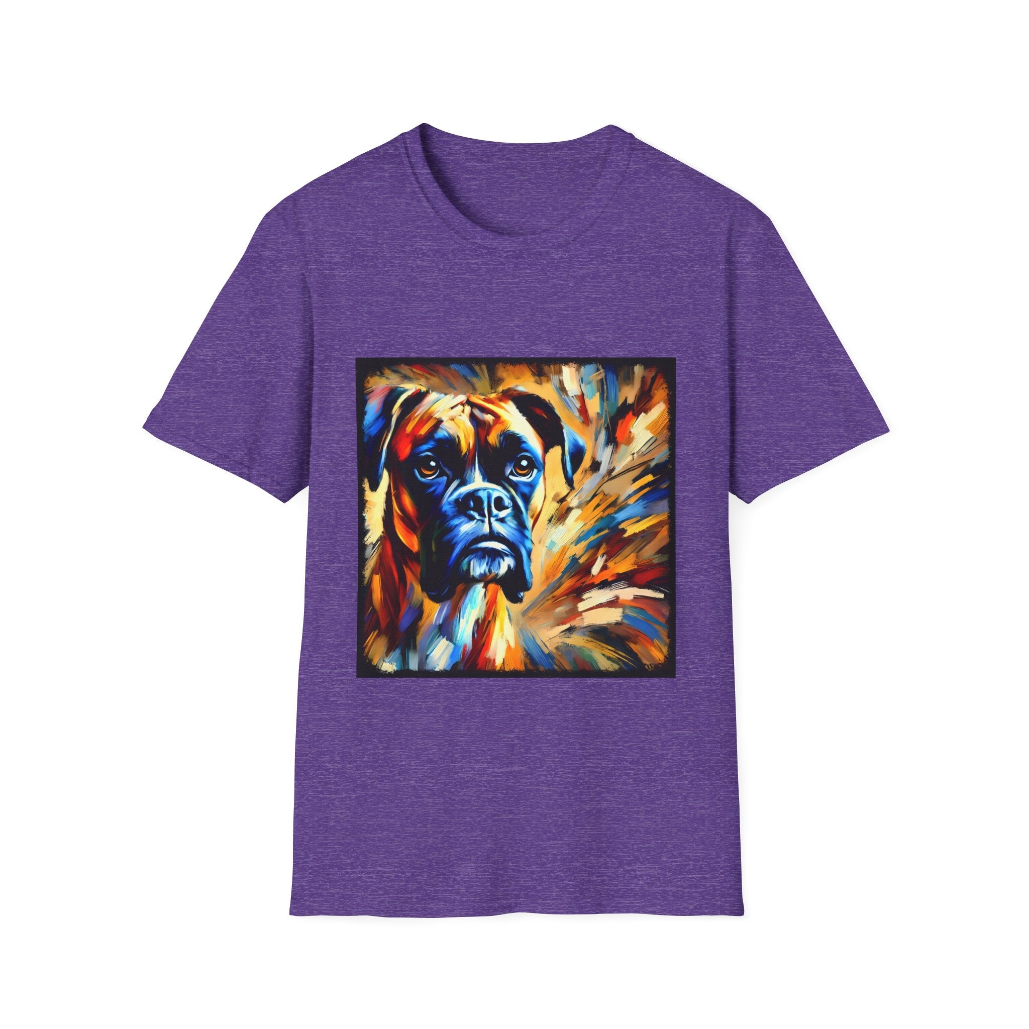 Boxer Sunburst Swirl  | Unisex Dog T-Shirt