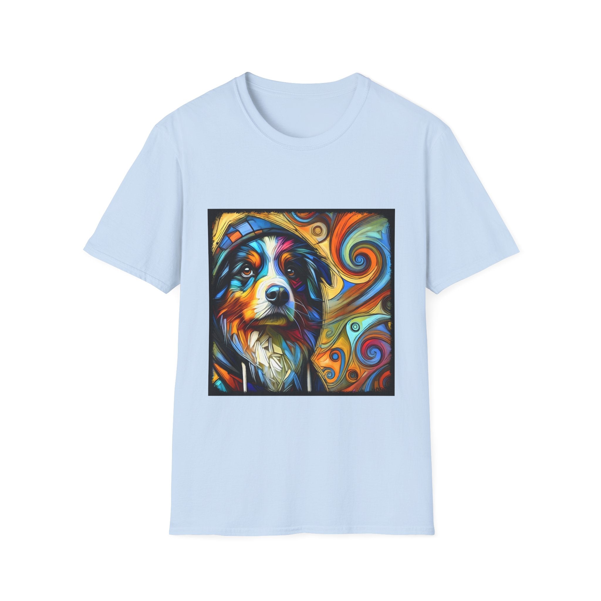 Australian Shepherd Relaxed Swirl | Unisex Dog T-Shirt