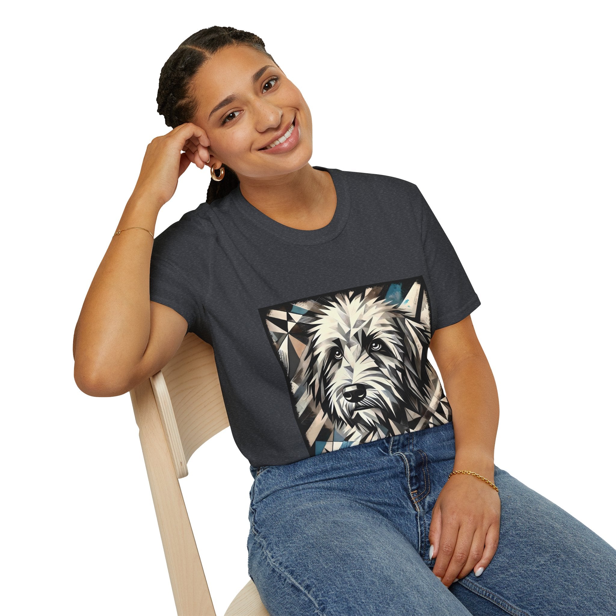 Labradoodle Geometric | Unisex Dog T-Shirt