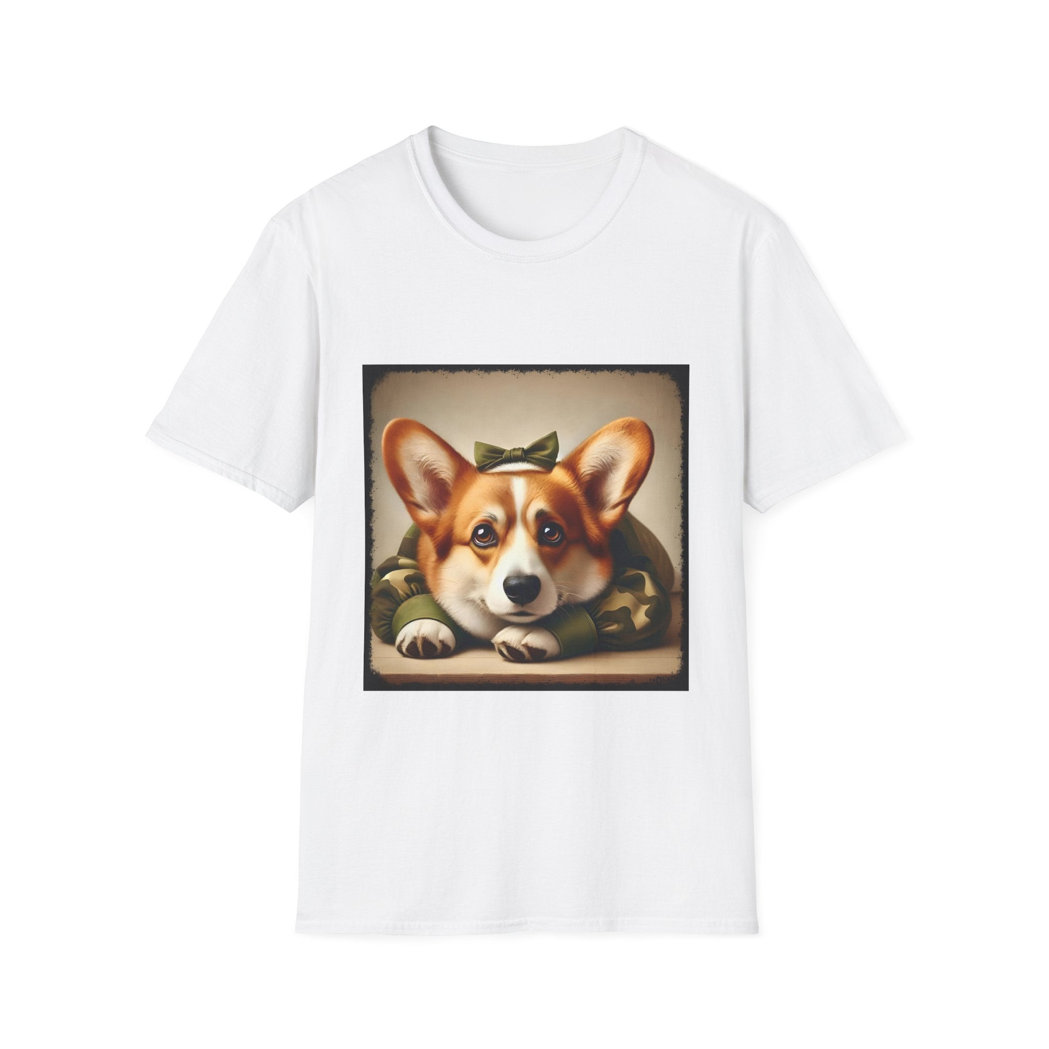 Pembroke Welsh Corgi Combat Cutie | Unisex Dog T-Shirt