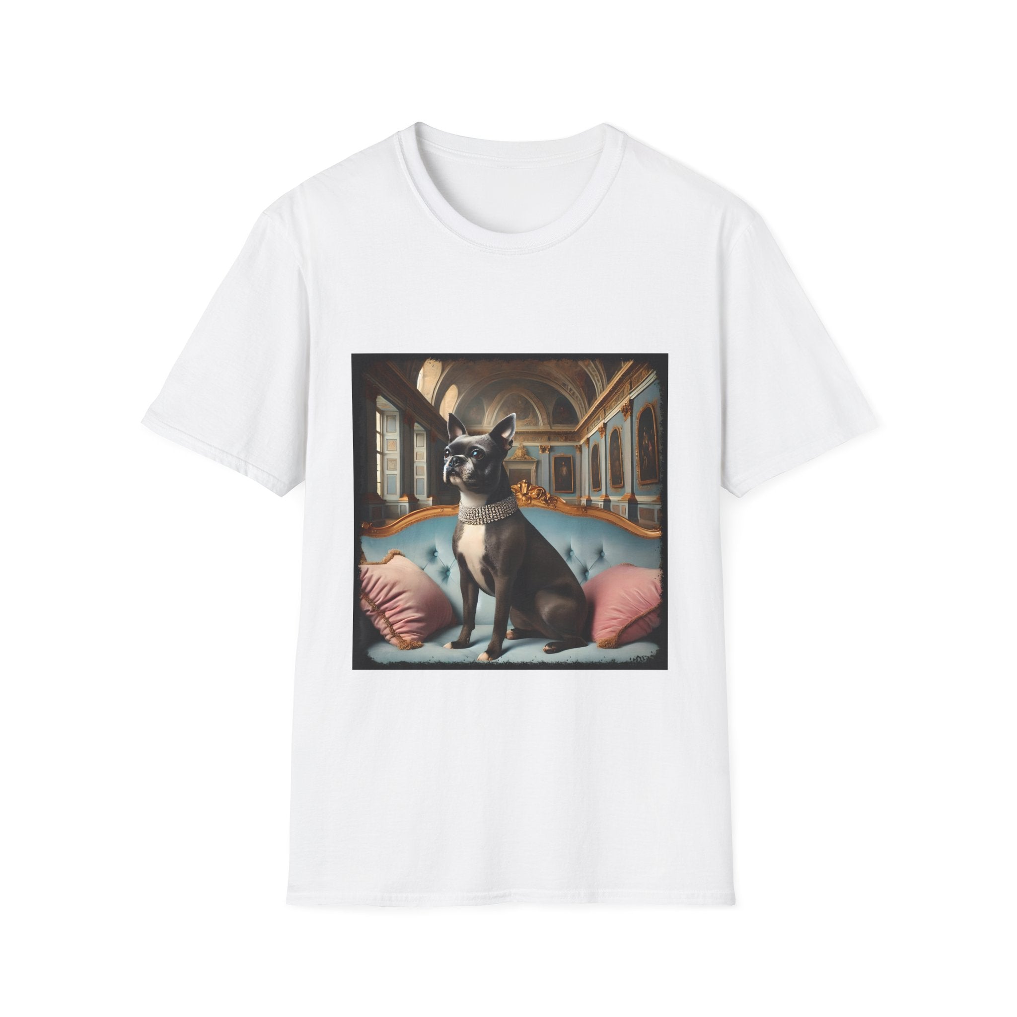 Boston Terrier Blue Baroness | Unisex Dog T-Shirt