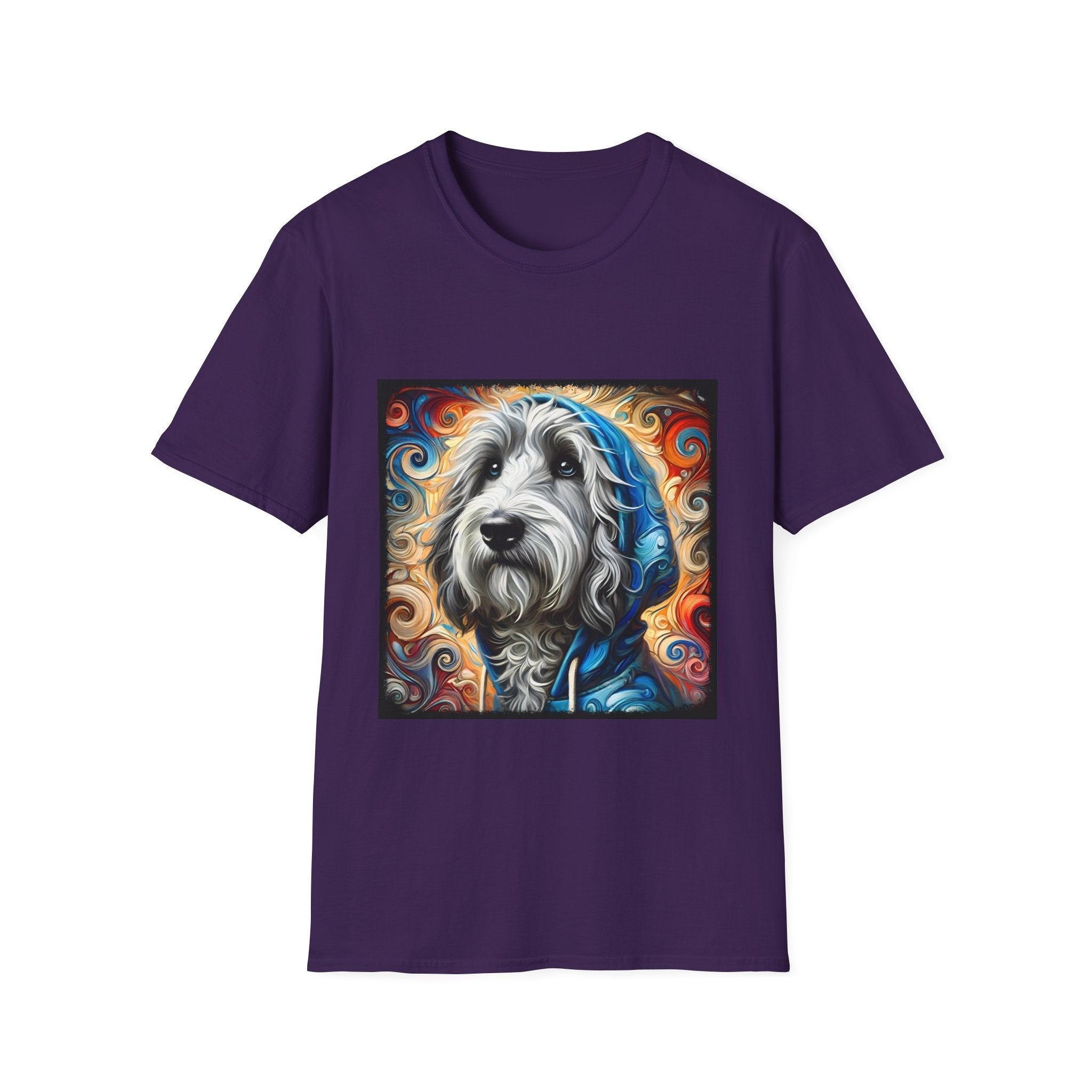 Sheepadoodle Urban Swirl | Unisex Dog T-Shirt