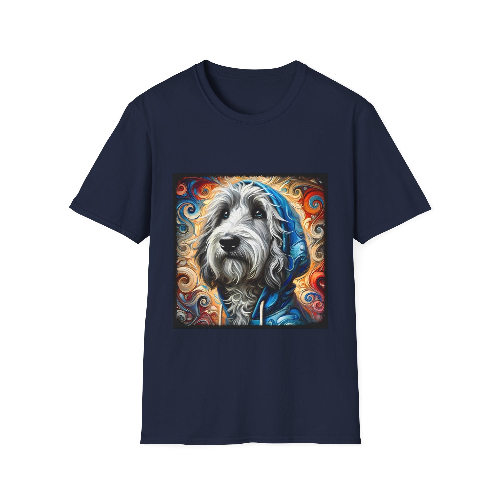 Sheepadoodle Urban Swirl | Unisex Dog T-Shirt
