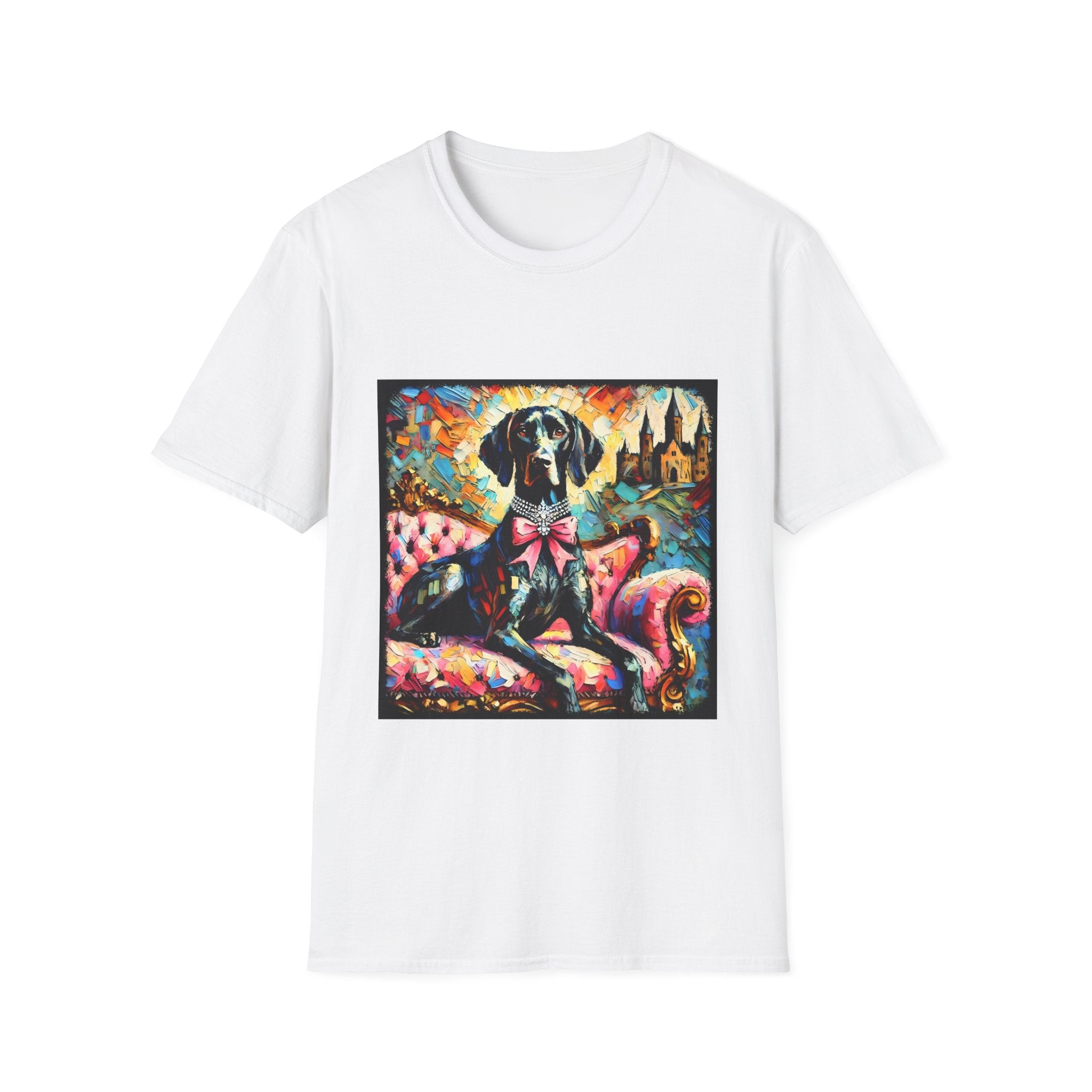 German Shorthaired Pointer Diamond Princess Classic II | Unisex Dog T-Shirt